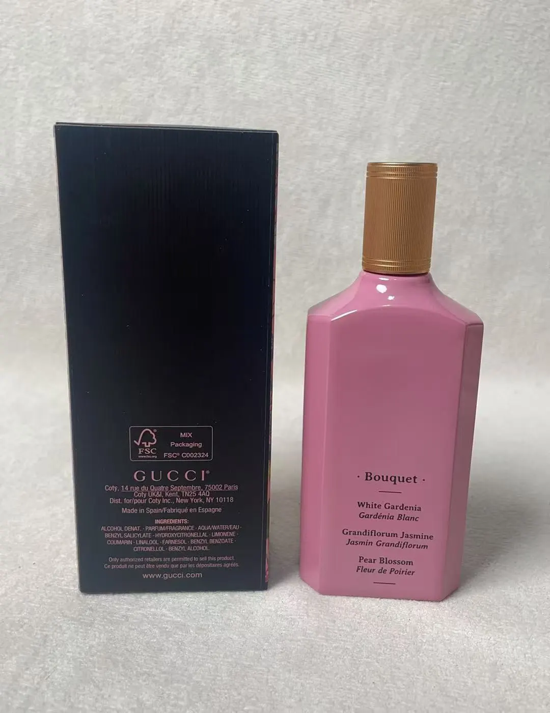 Gucci 100ML Flora Gorgeous Gardenia 栀子花女士香水