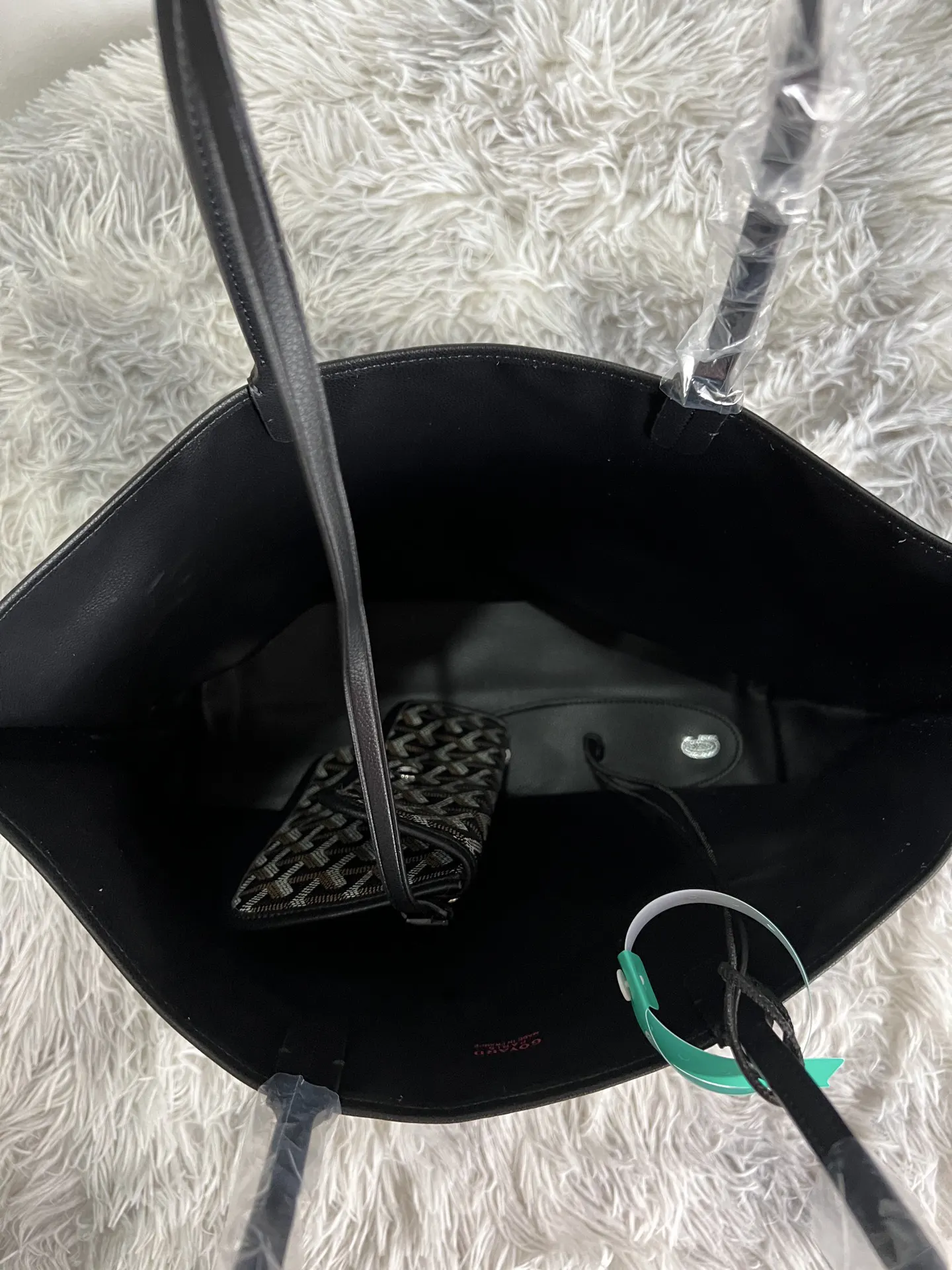 Goyard 黑色 牛皮 托特包 大容量托特款(數字9) Goyard 黑色 牛皮 托特包 大容量托特款(數字9)
