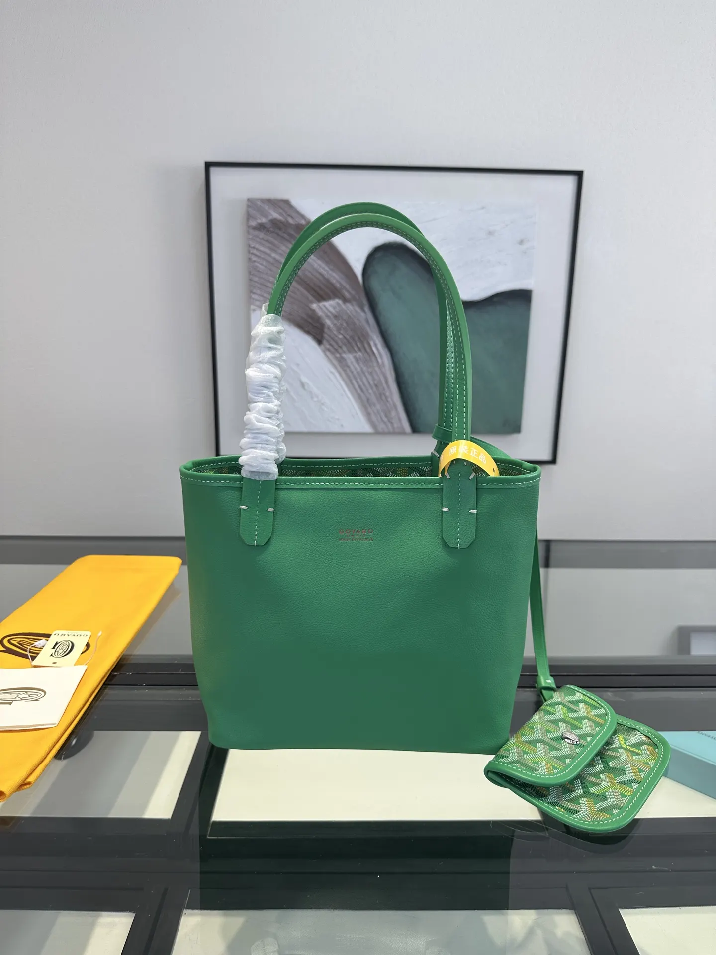 Goyard Tote Bag Leather