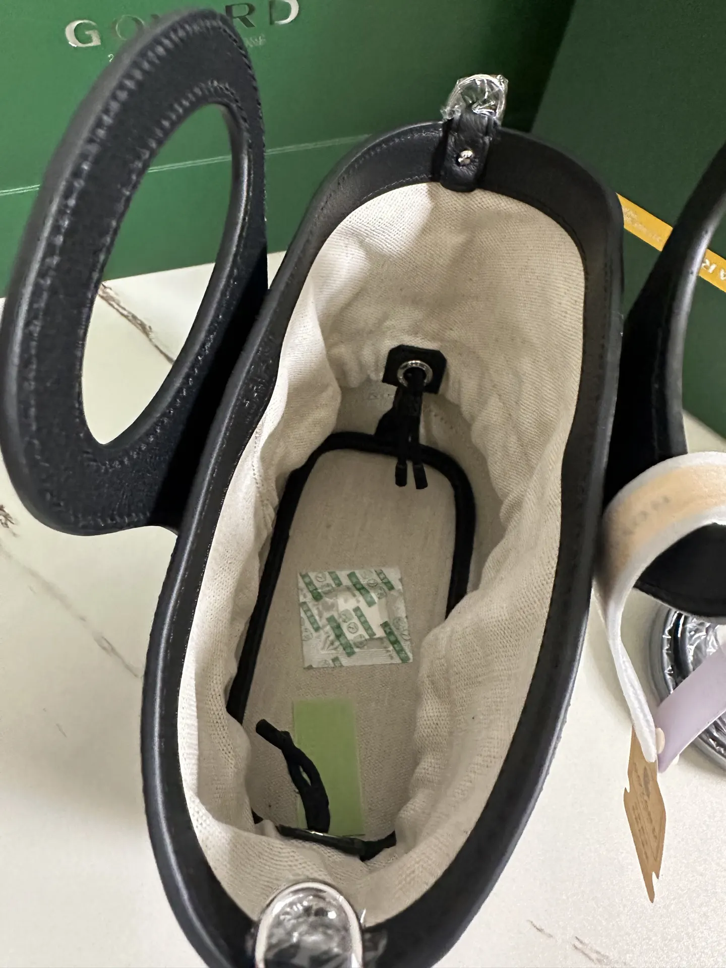Goyard 黑色 小牛皮 單肩包 日常單肩背款