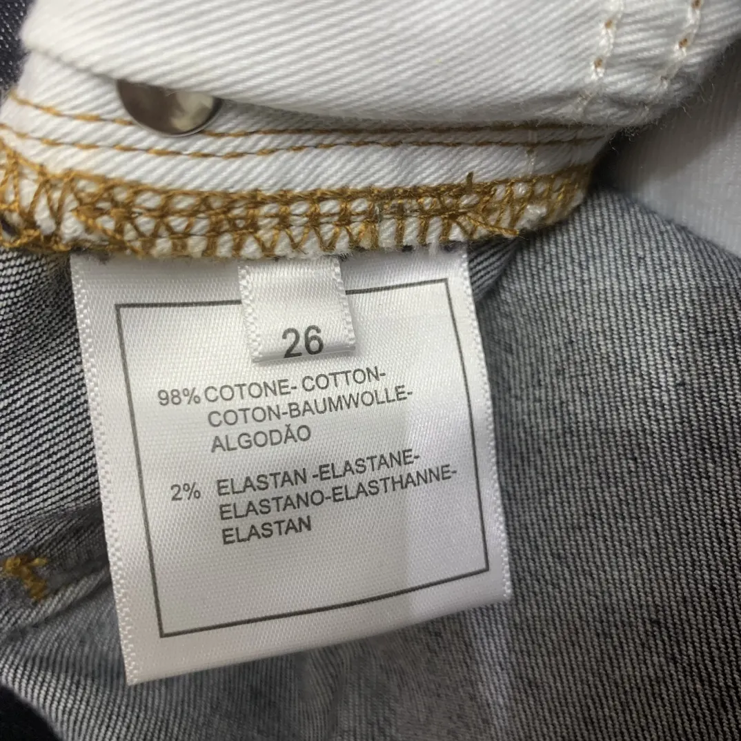 PRADA 牛仔 三角标 牛仔裤 休闲宽松款