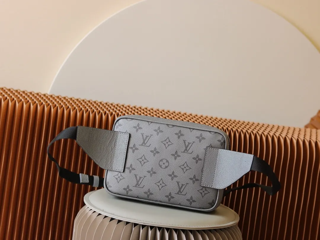 Silver Belt Bag Casual Canvas