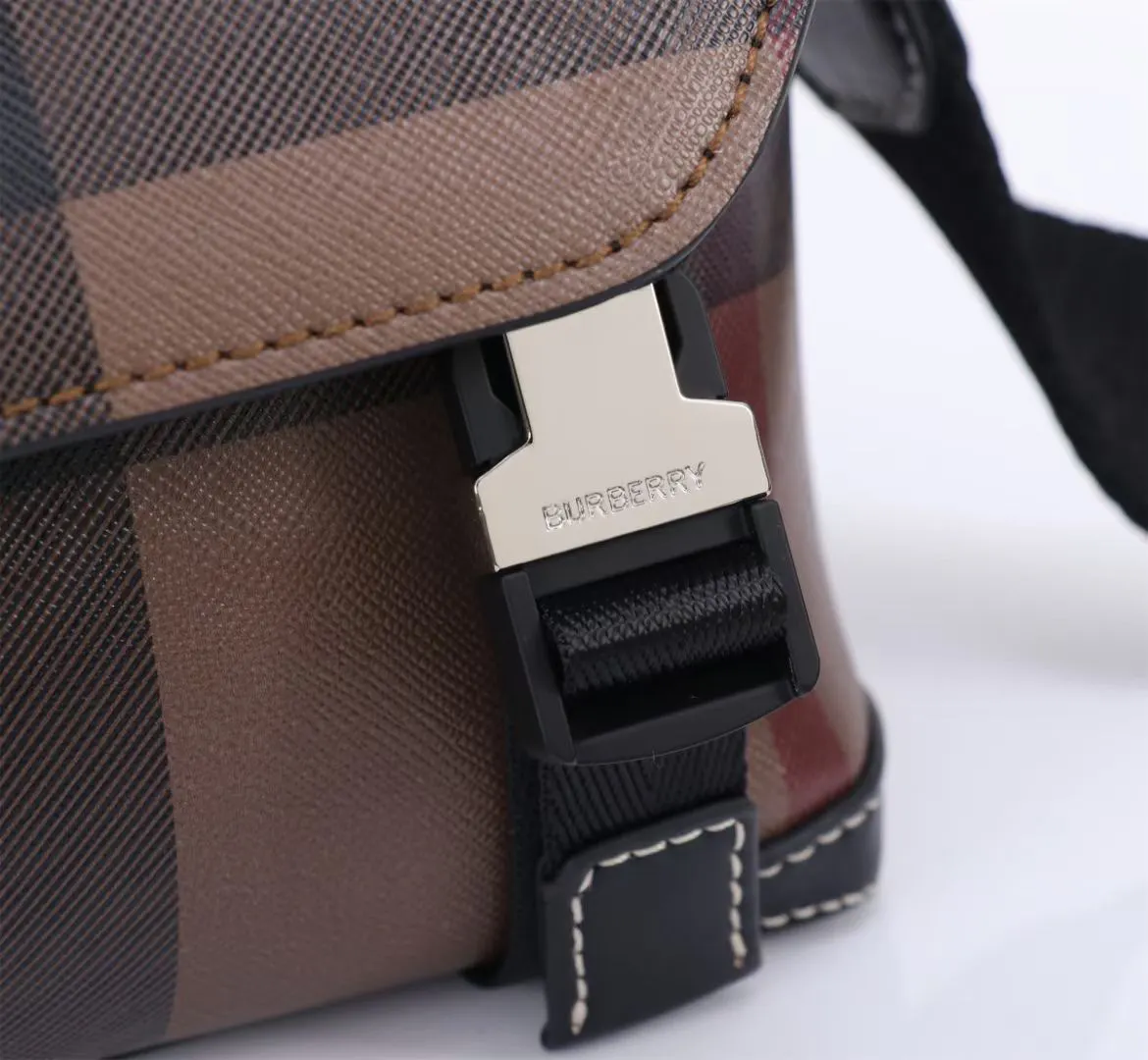 Burberry 灰色 皮革 收納包 旅行收納款
