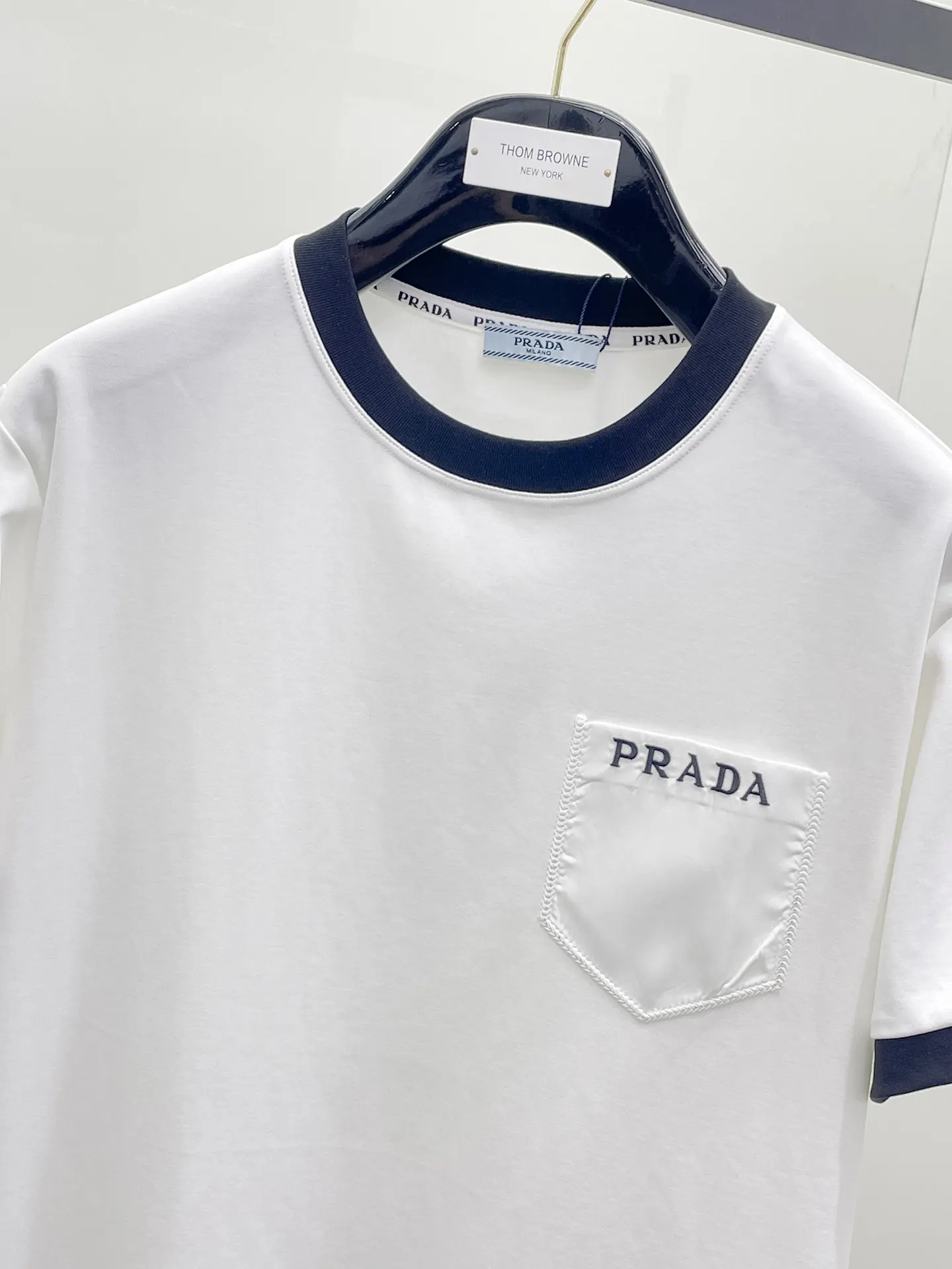 Prada 马 贺岁 棉质 Logo 短袖T恤