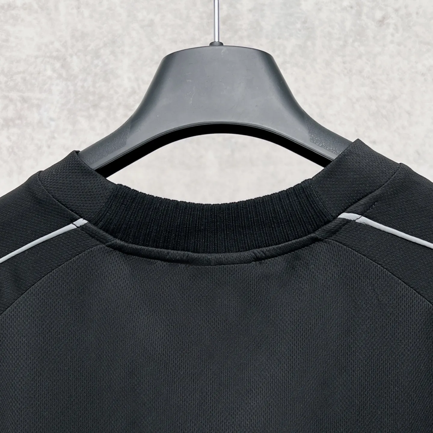 Balenciaga Black Logo Short Sleeve T-Shirt Loose
