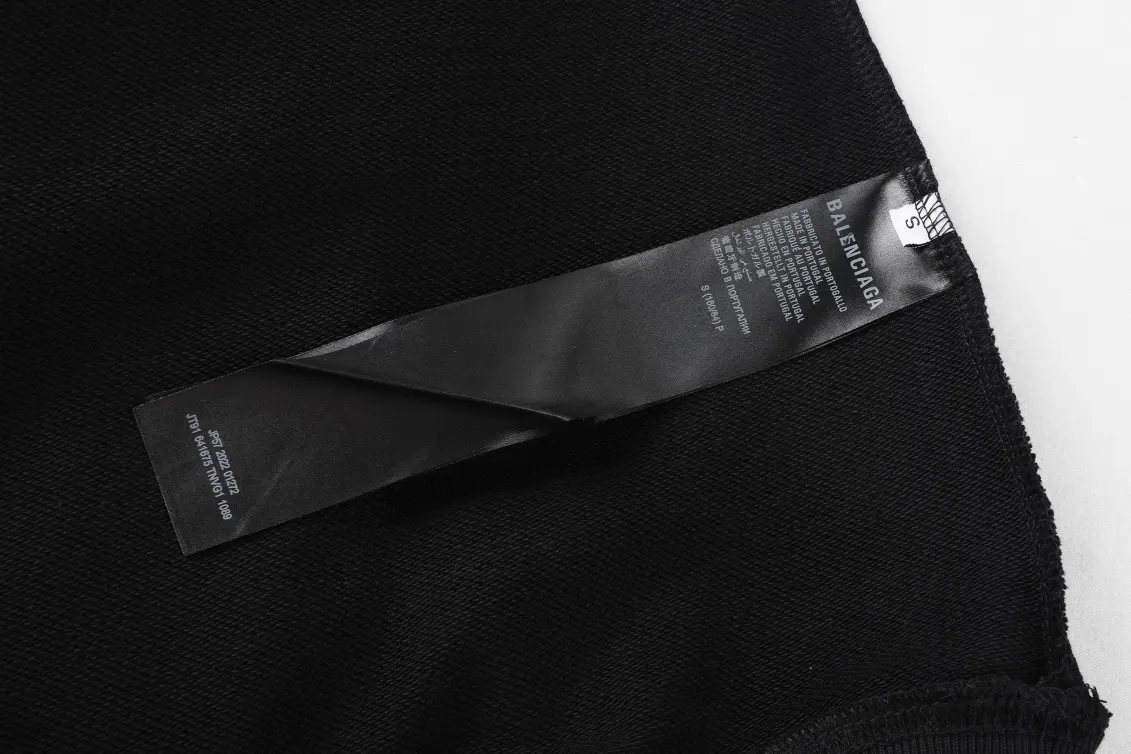 Balenciaga Logo 衛衣 黑色