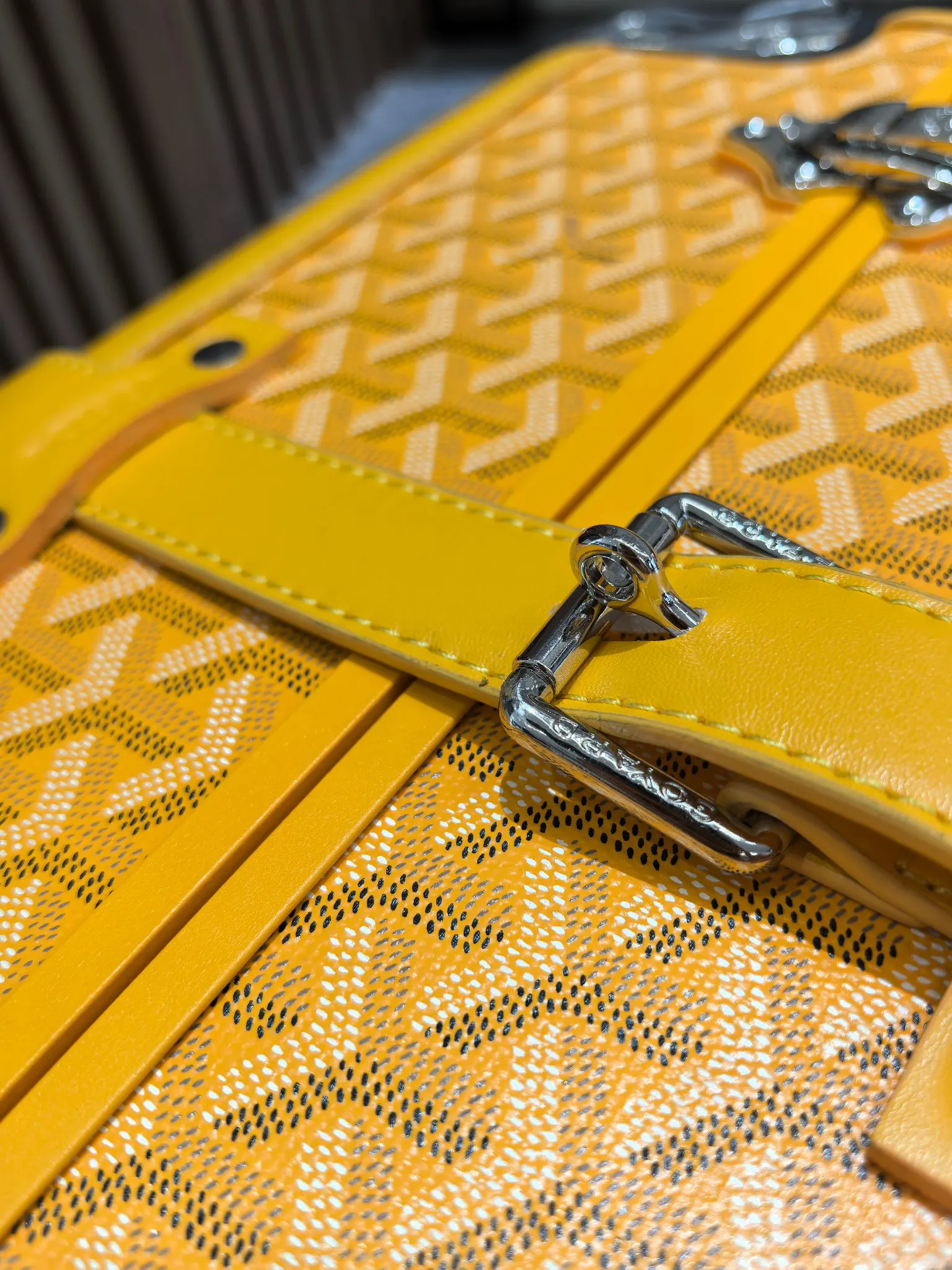 Goyard 戈雅 寸登机箱 全手工精心打造 行李箱 旅行拉杆款 輕便出行款