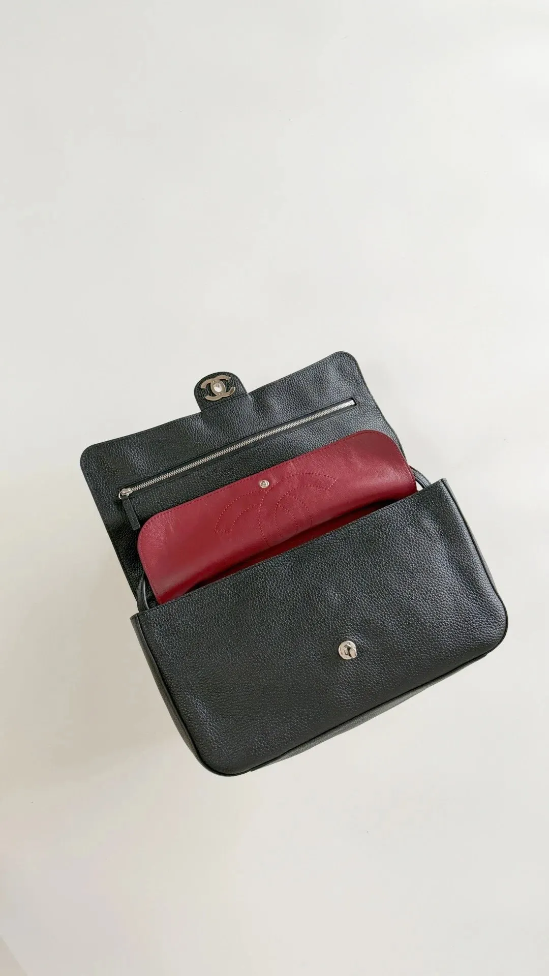 Black Hobo Shoulder Bag Vintage