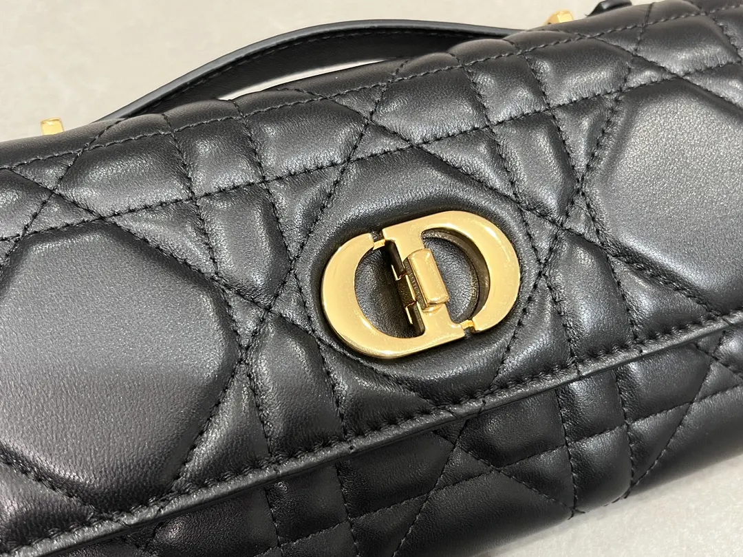 Black Gold Clutch Bag