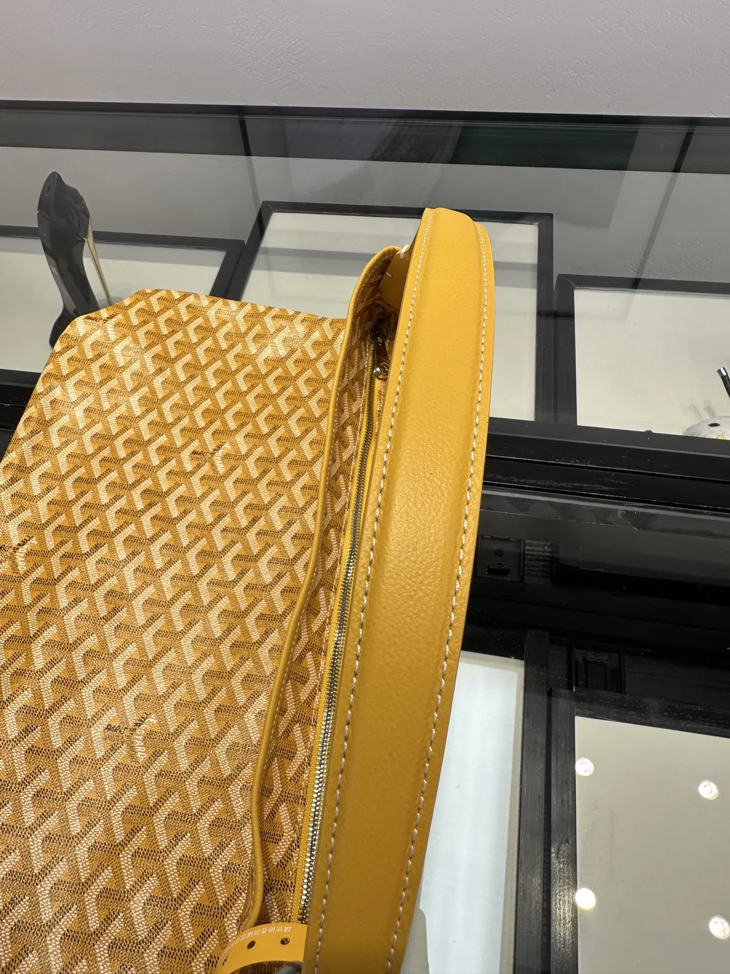 Goyard Hobo 黄色 腋下包 复古腋下背款