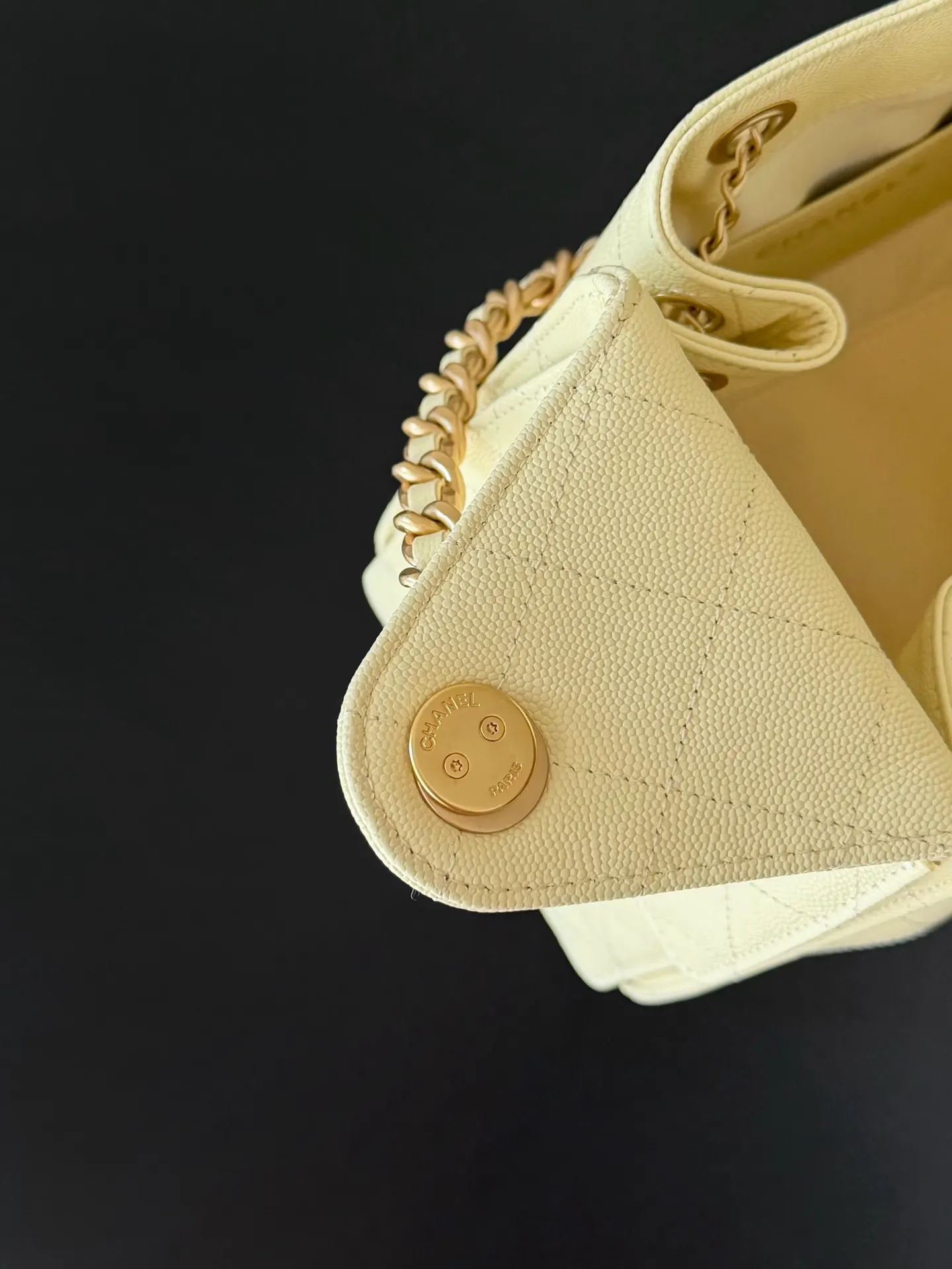 CHANEL Hobo 牛皮 腋下包 复古腋下背款