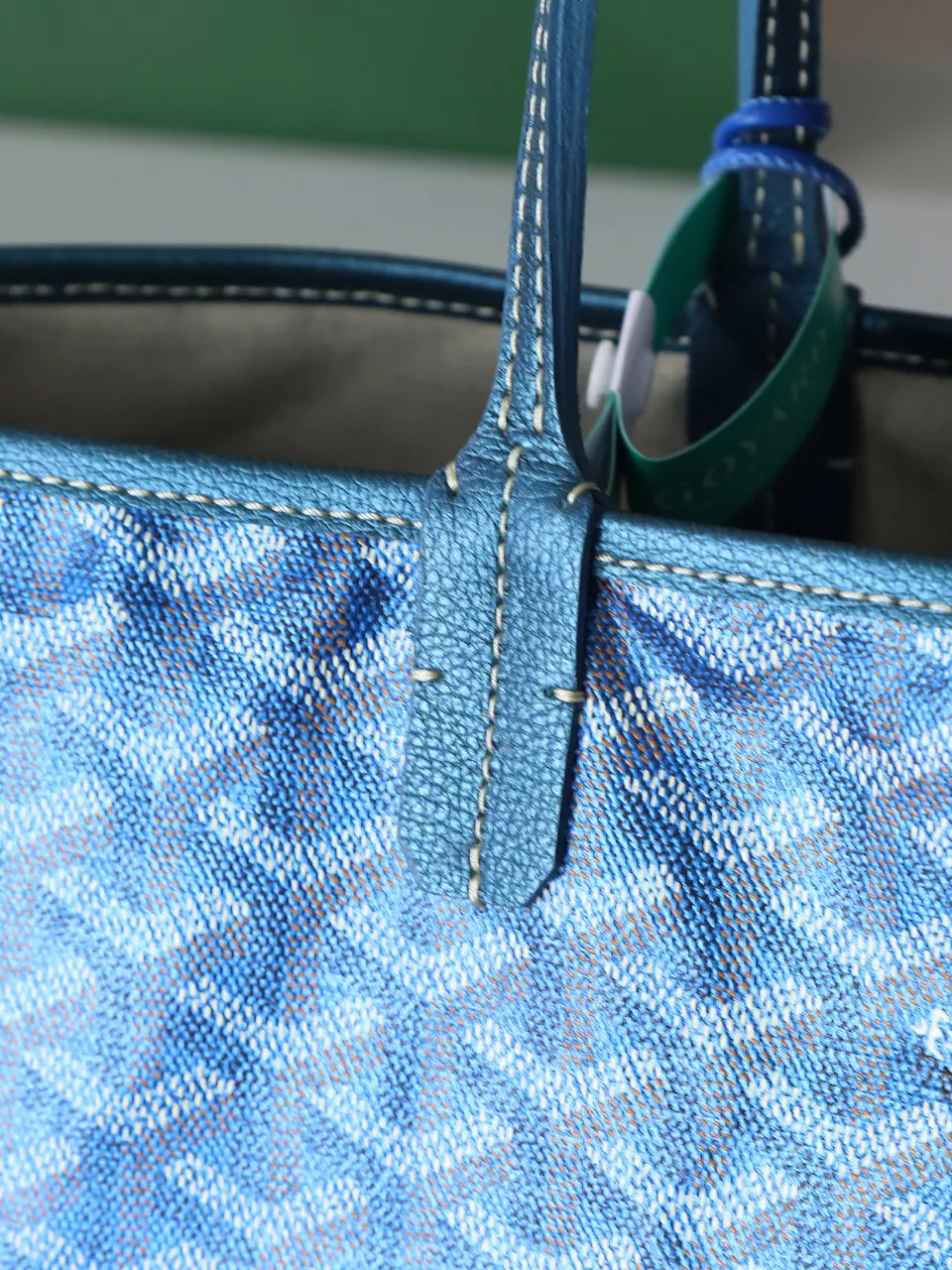 Goyard 帆布 腋下包 复古腋下背款