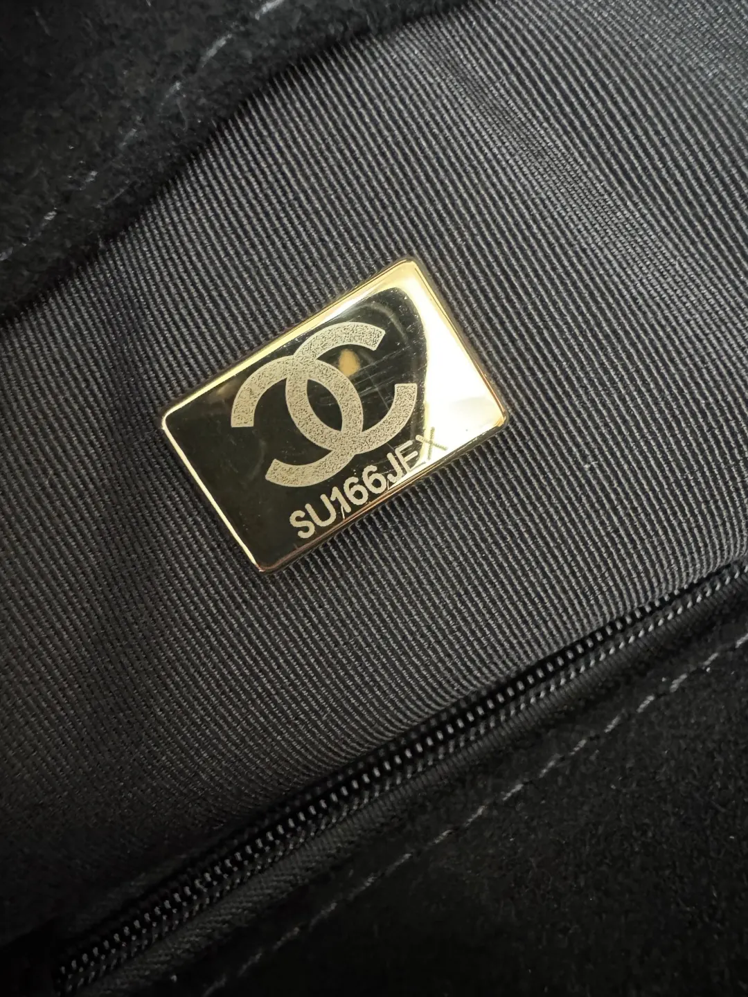 Chanel 麂皮翻蓋鏈條包 單肩斜挎