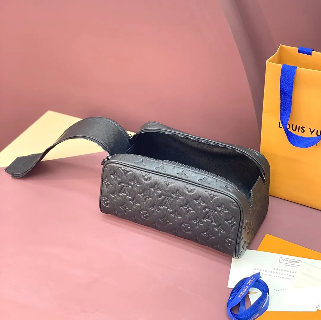 Cosmetic Pouch Leather