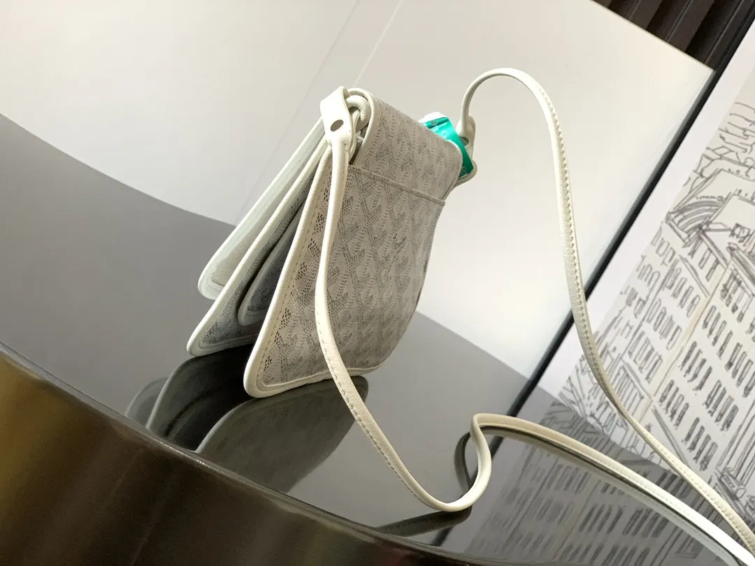 Goyard White Clutch Bag