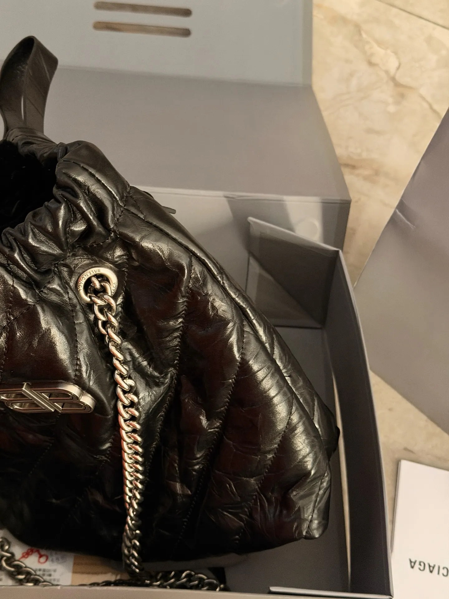 Balenciaga Tote Bag Leather
