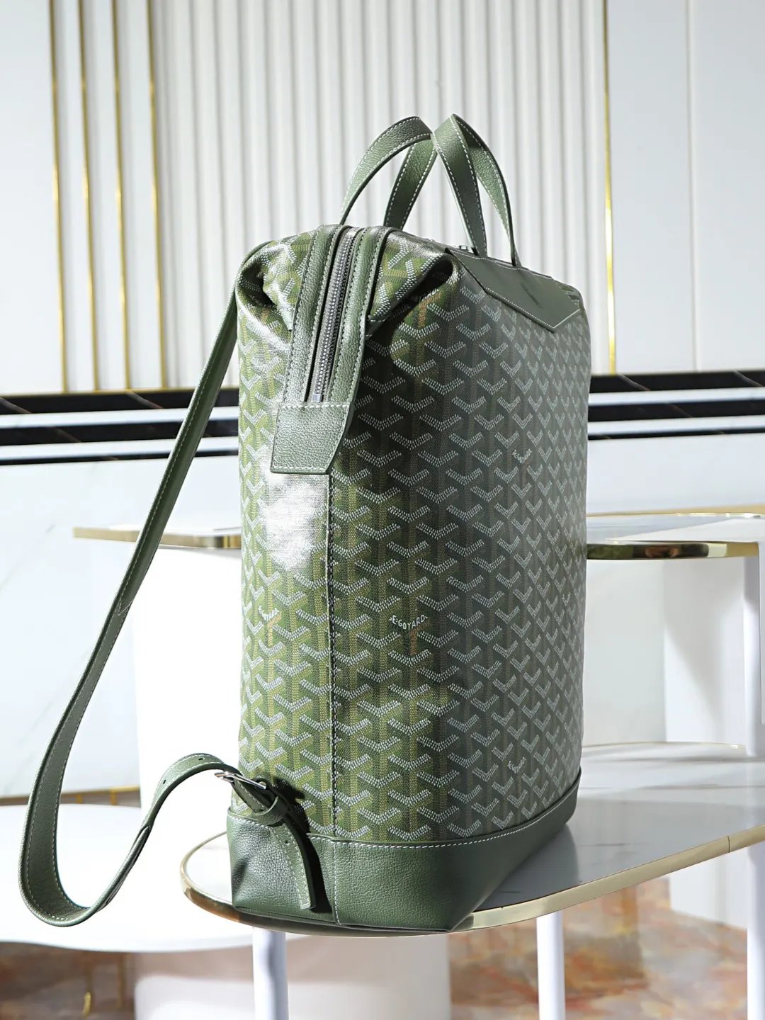 Goyard Backpack Leather