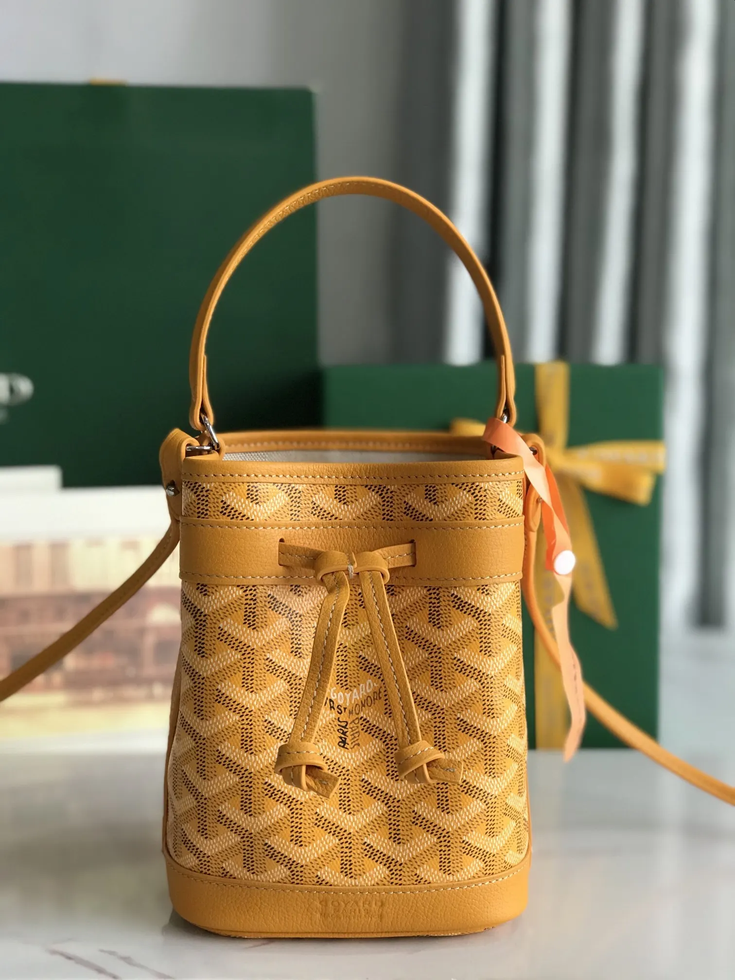 Goyard 皮革 × ×鼎鼎戈雅 水桶包 休閒水桶款