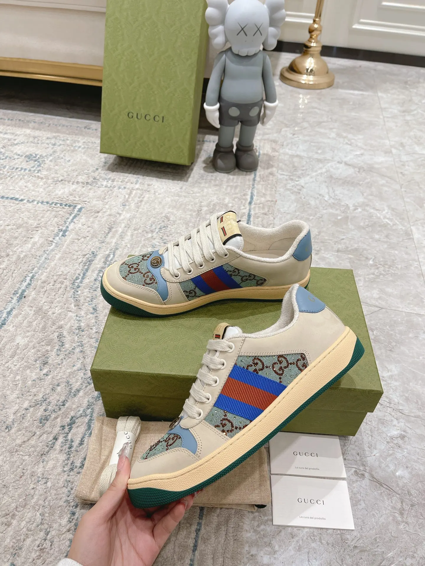 Gucci Logo休闲运动鞋