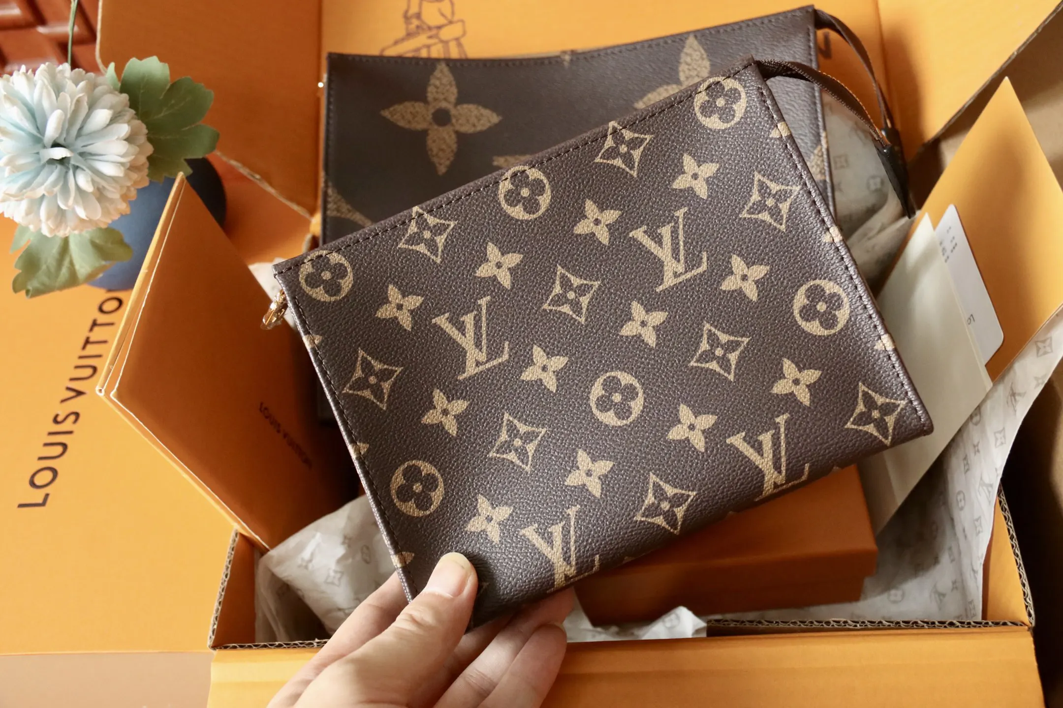 LV Trio 老花化妆包 M11248 精选款