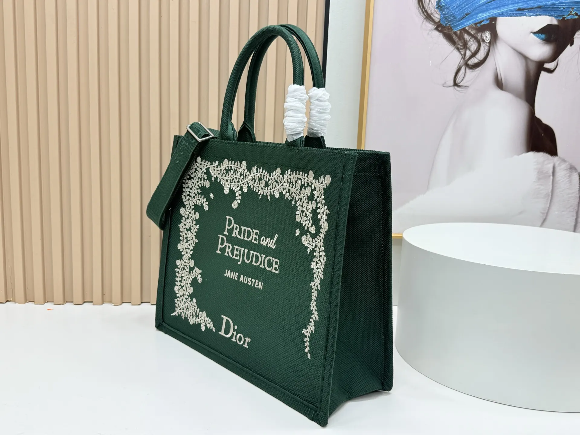 Dior Book Tote 帆布 托特包 大容量托特款
