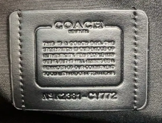 Coach Monogram Style Image 2 Coach Monogram Style Image 2