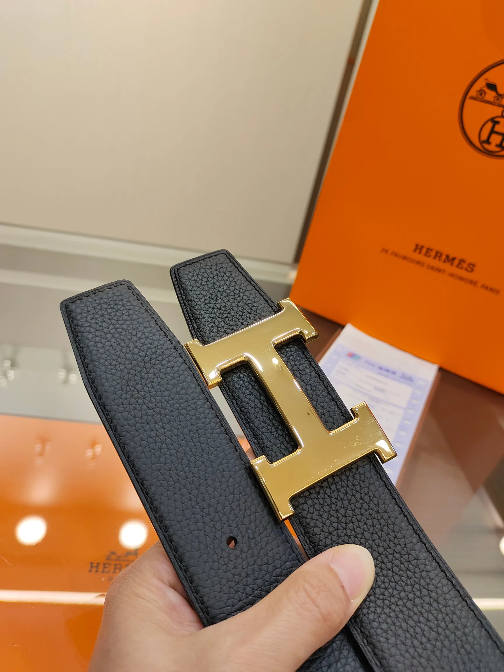 Hermès Leather Belt Fine Accessories