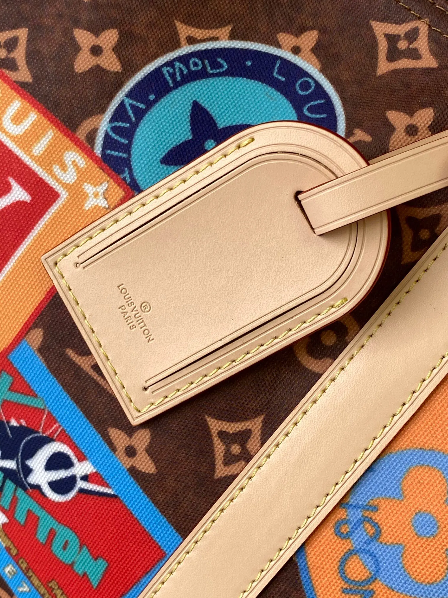 LV Keepall 牛皮 旅行包 大容量旅行款
