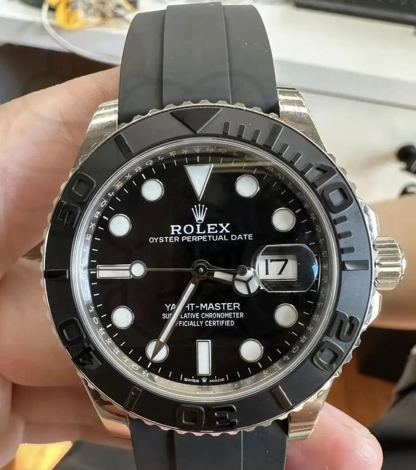 Rolex 白色 玫瑰金 手表 经典腕表款