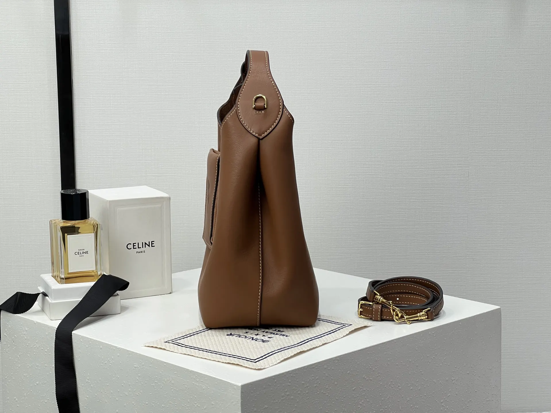 Bucket Bag Casual Leather