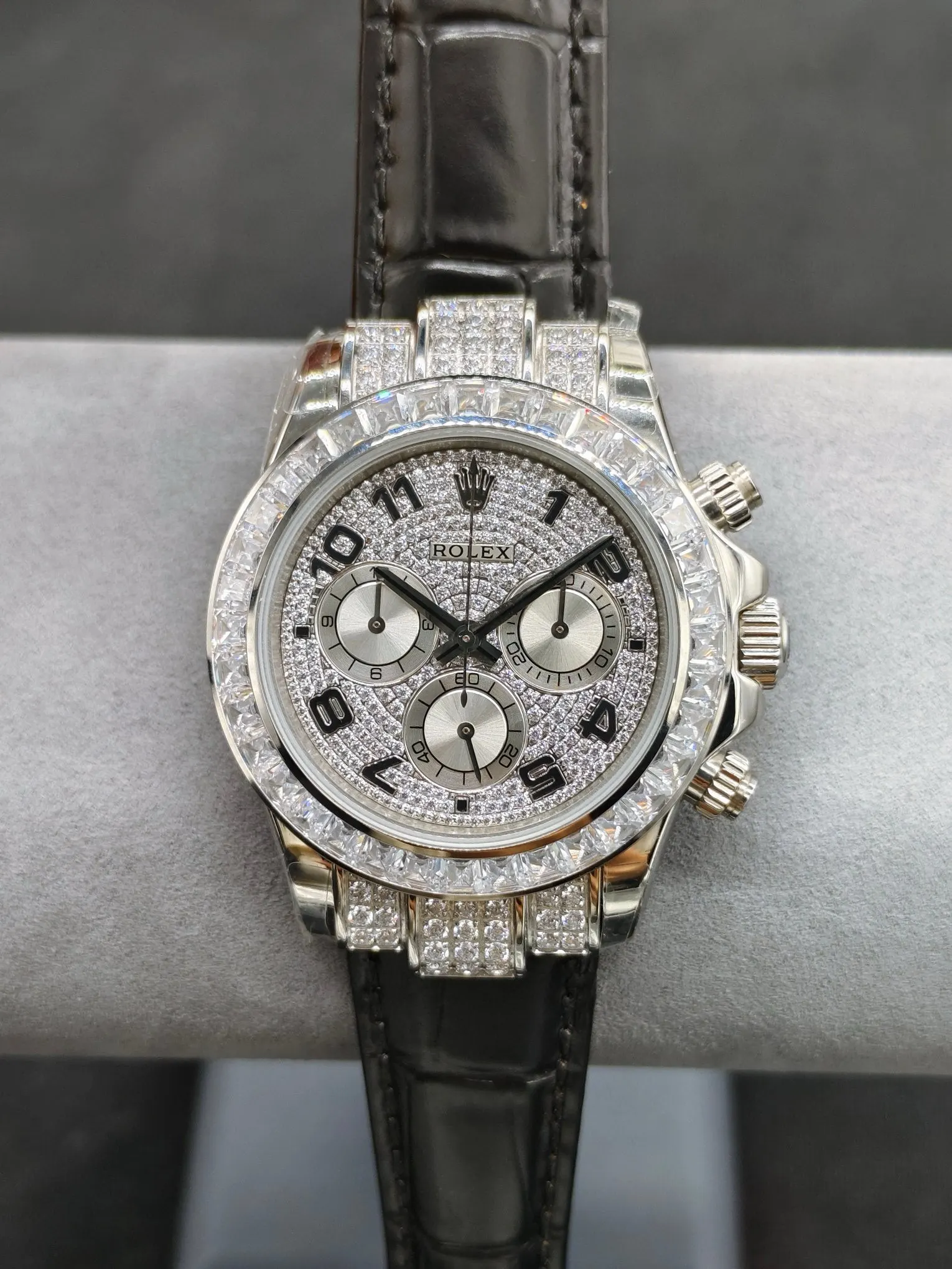 Rolex 蓝色 银色 手表 经典腕表款