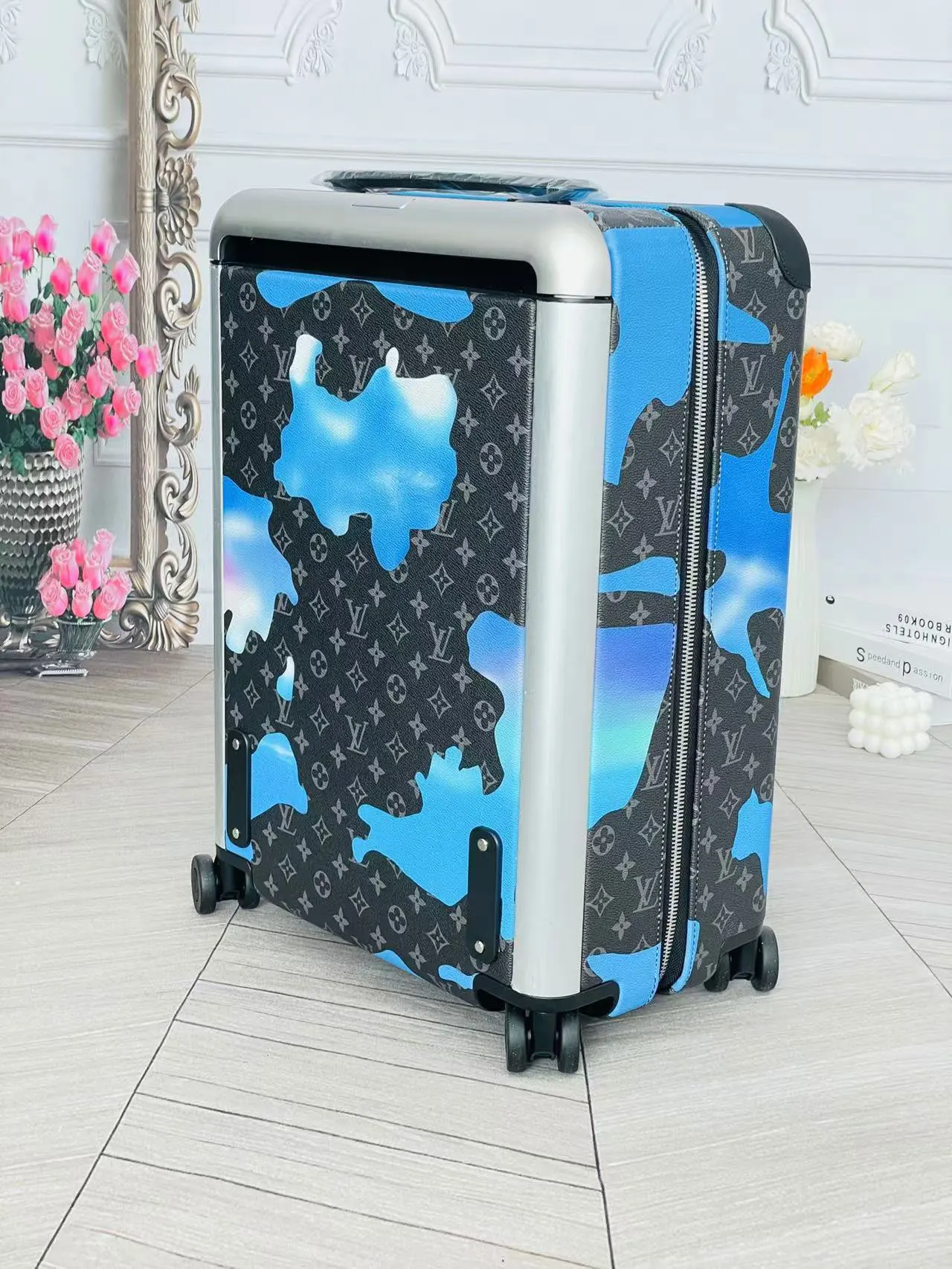 Louis Vuitton Monogram Suitcase Travel Lightweight Canvas