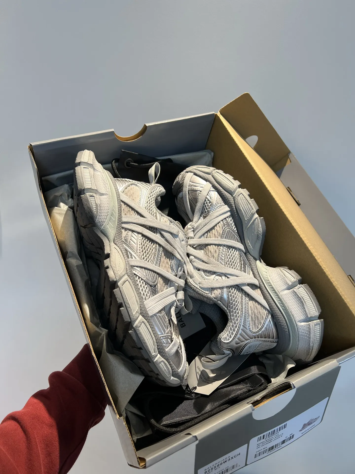 Balenciaga 3XL 灰色 运动鞋(數字9) Balenciaga 3XL 灰色 运动鞋(數字9)