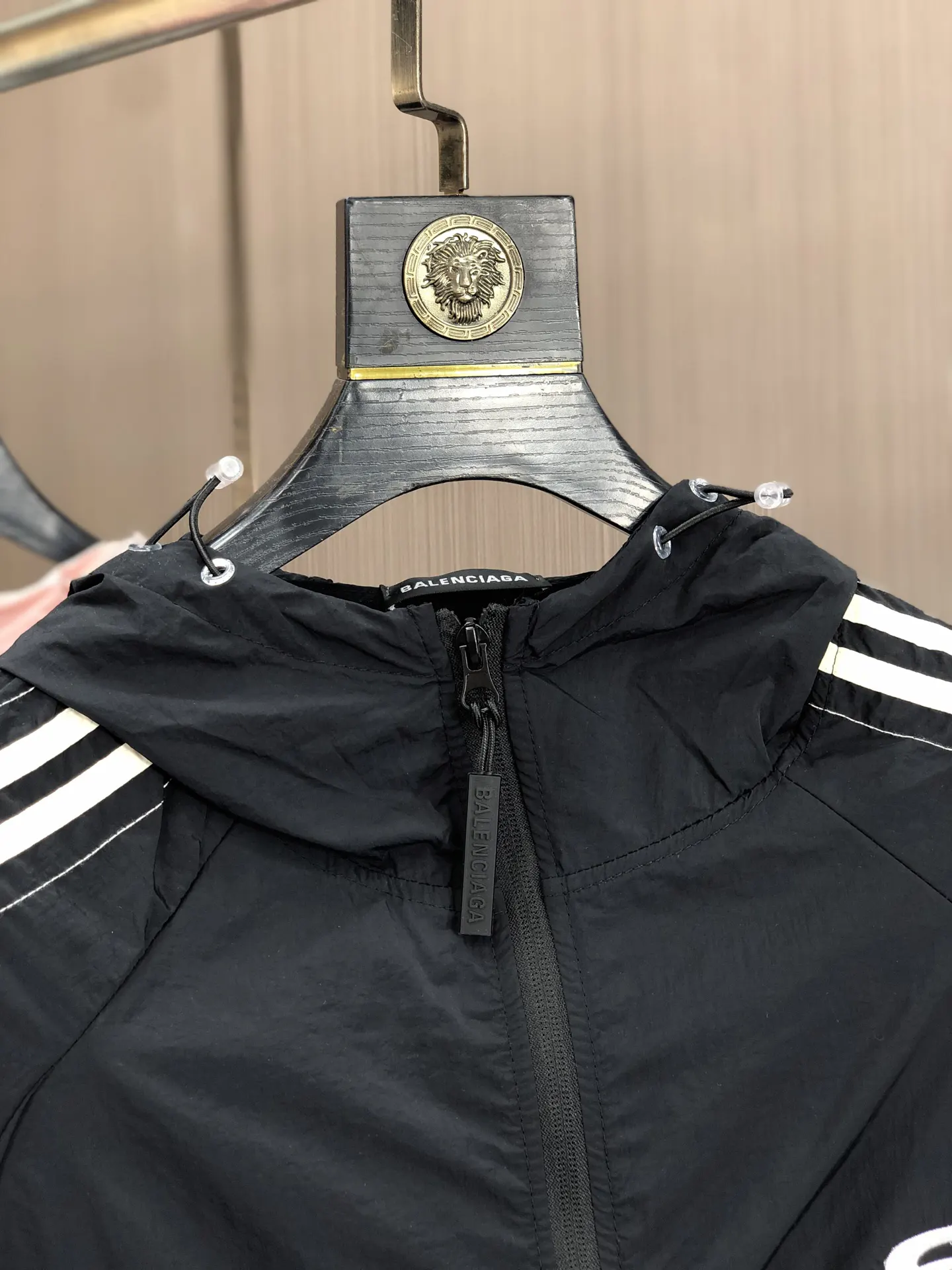 Balenciaga Hoodie Sweatshirt Black