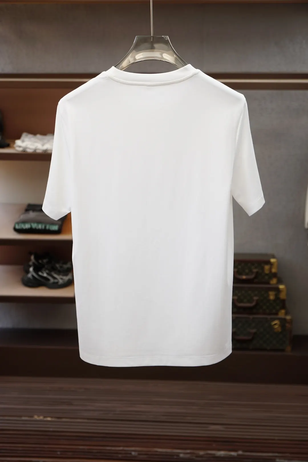 PRADA 印花 Logo 短袖T恤 休闲百搭款