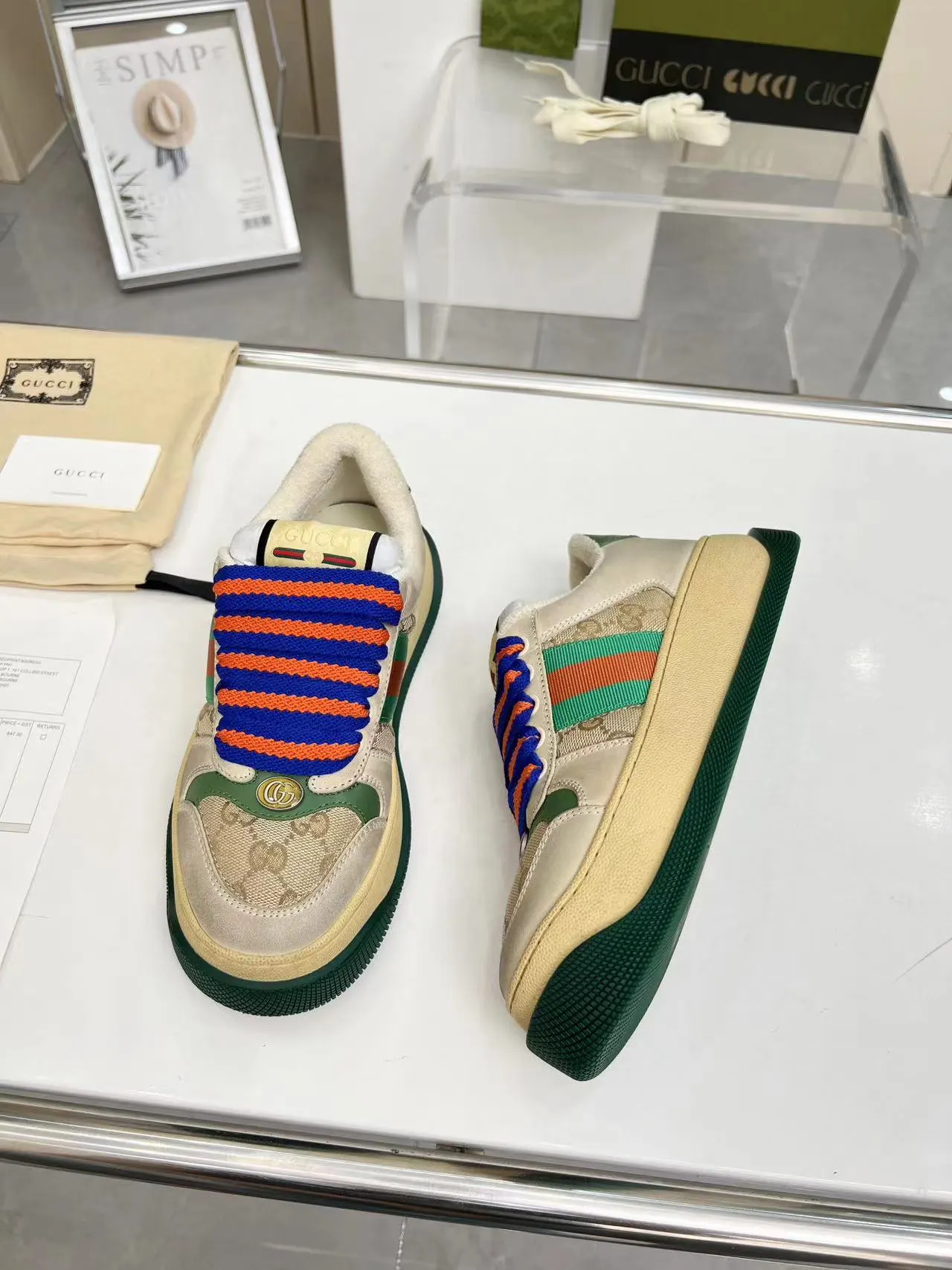 Gucci Logo休闲运动鞋 百搭款