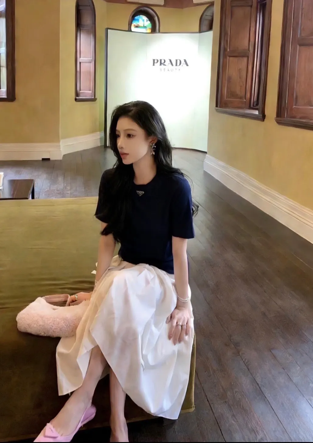 PRADA 棉质 针织 三角标 针织衫 休闲百搭款
