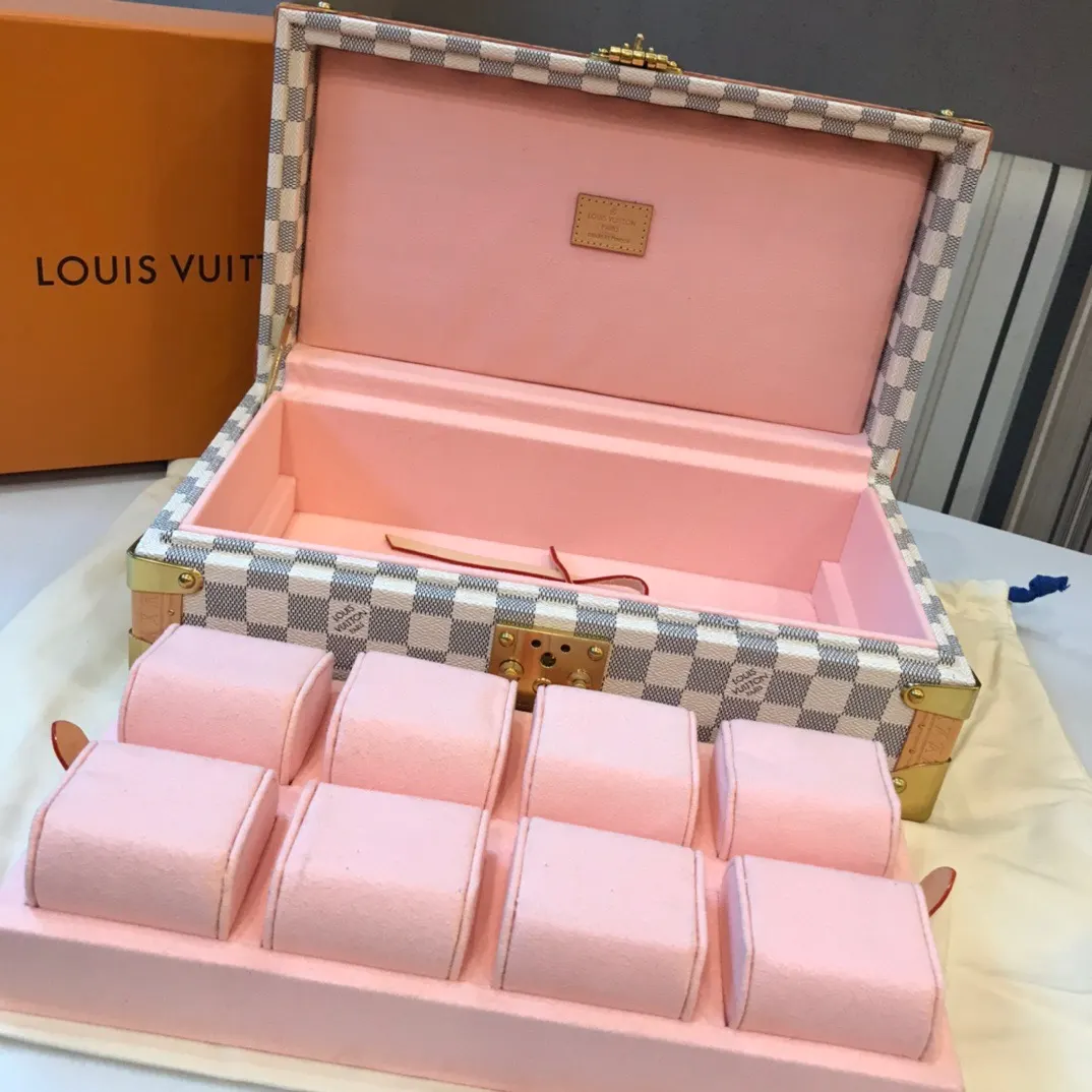 LV 银色 帆布 只装 手表盒 表装表盒以经典Mo经典腕表款