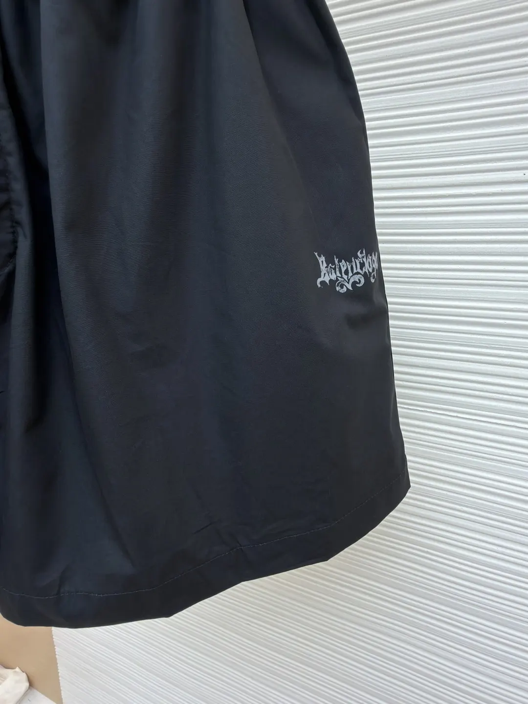 Balenciaga 黑色 純棉 短褲 宽松休閒