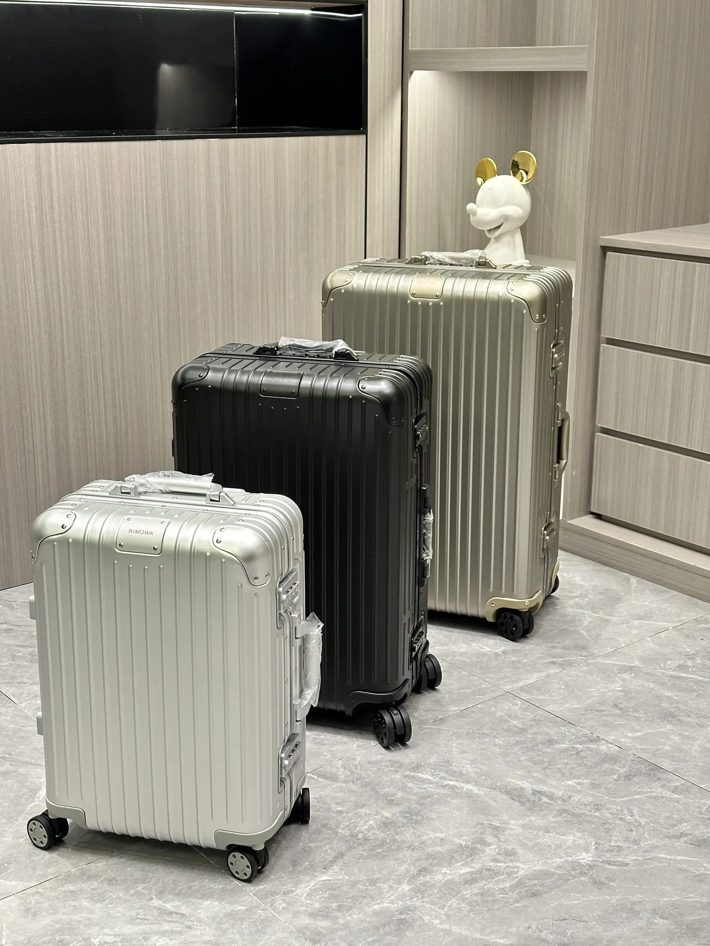 黑色 銀色 RIMOWA 日默瓦 Original全新系列行李箱 旅行拉杆款 輕便出行款