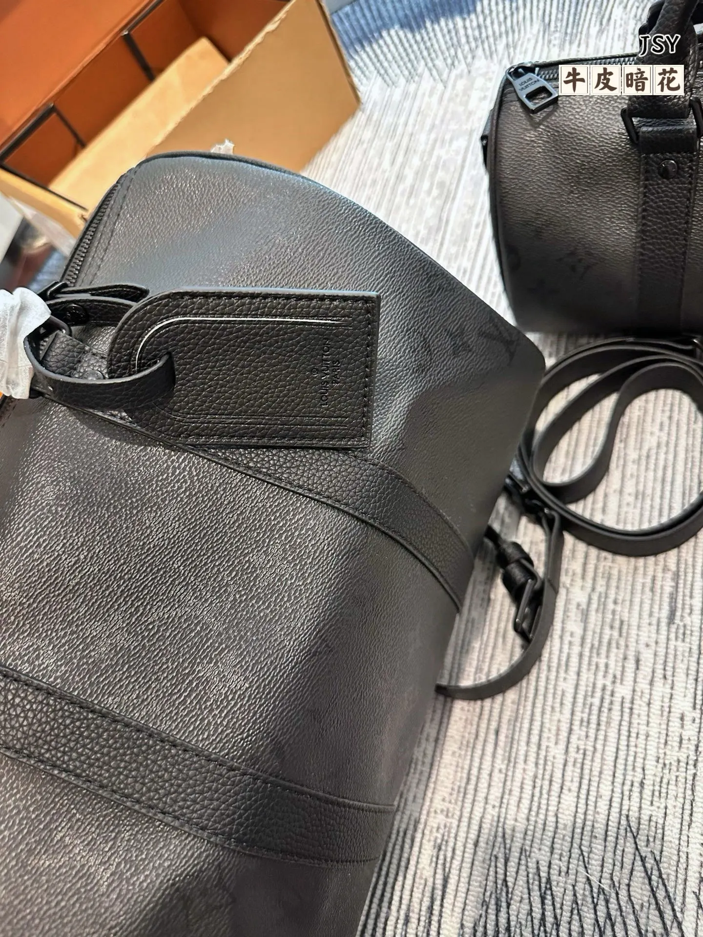 LV Keepall 老花 牛皮 旅行包 大容量旅行款
