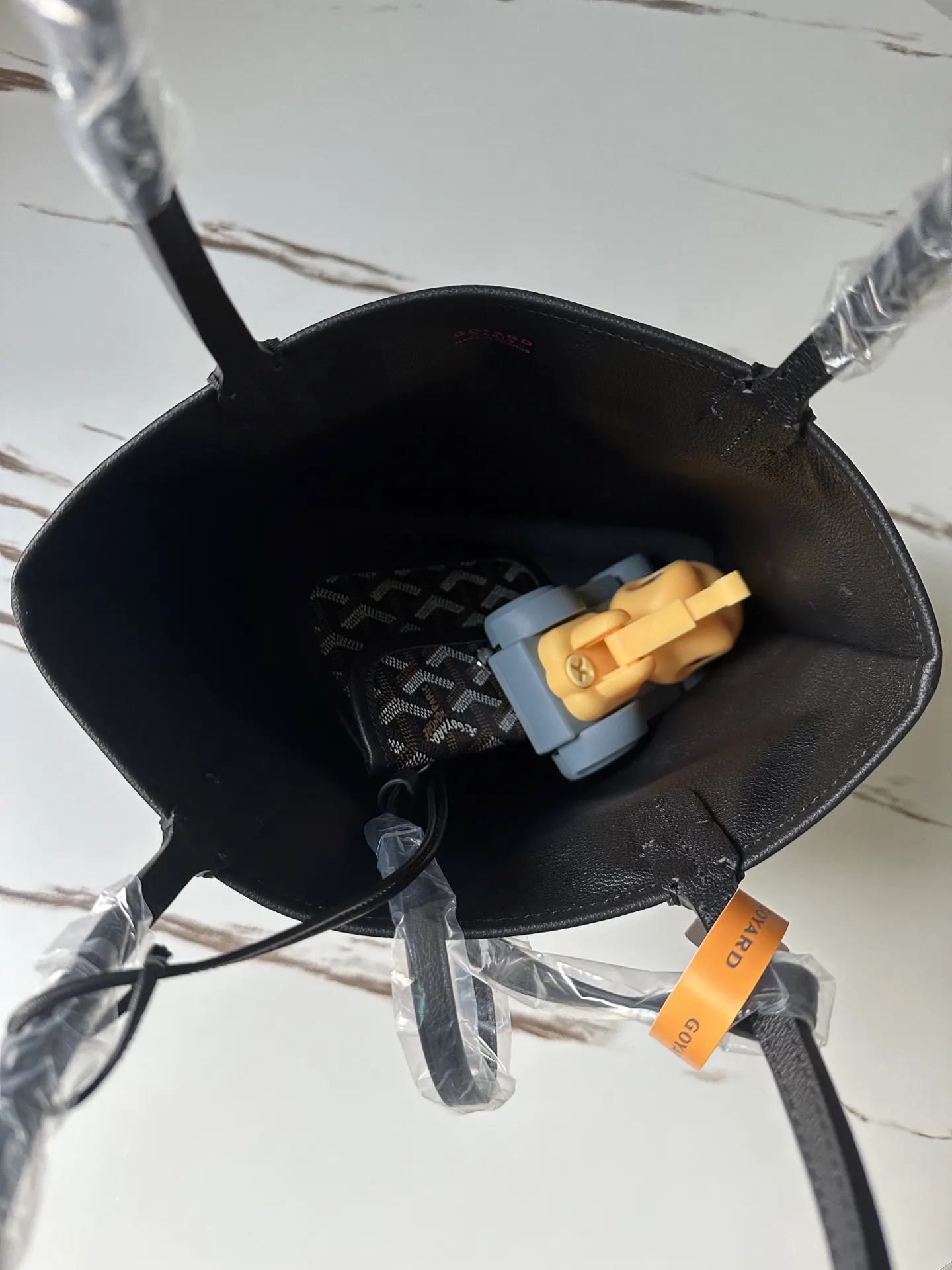 Goyard 黑色 小牛皮 托特包 大容量托特款