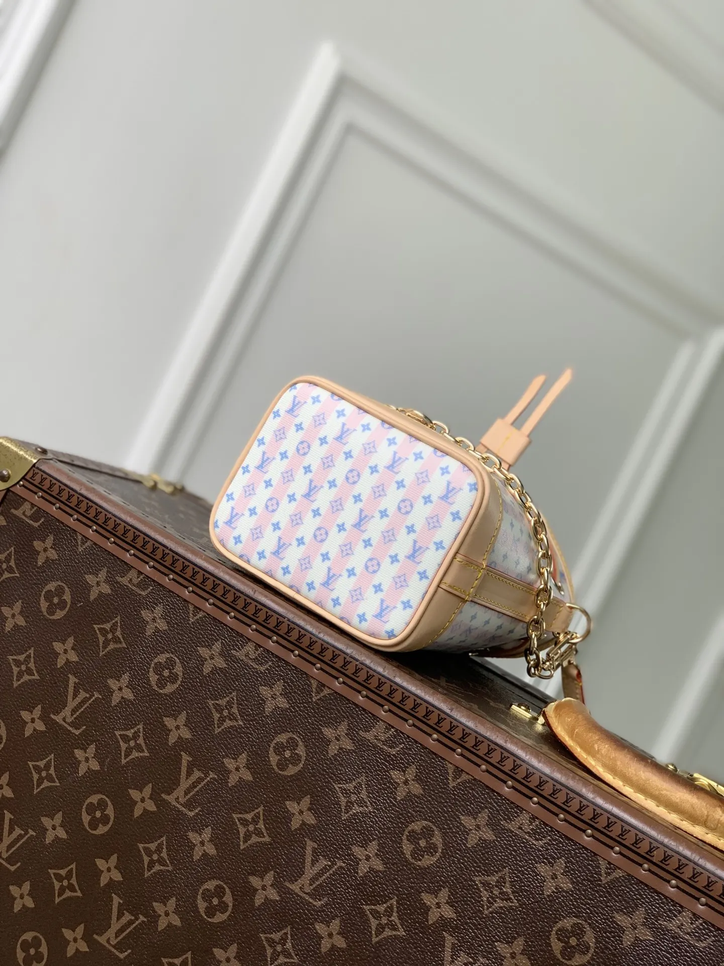 LV 帆布 鏈條包 精致鏈條款