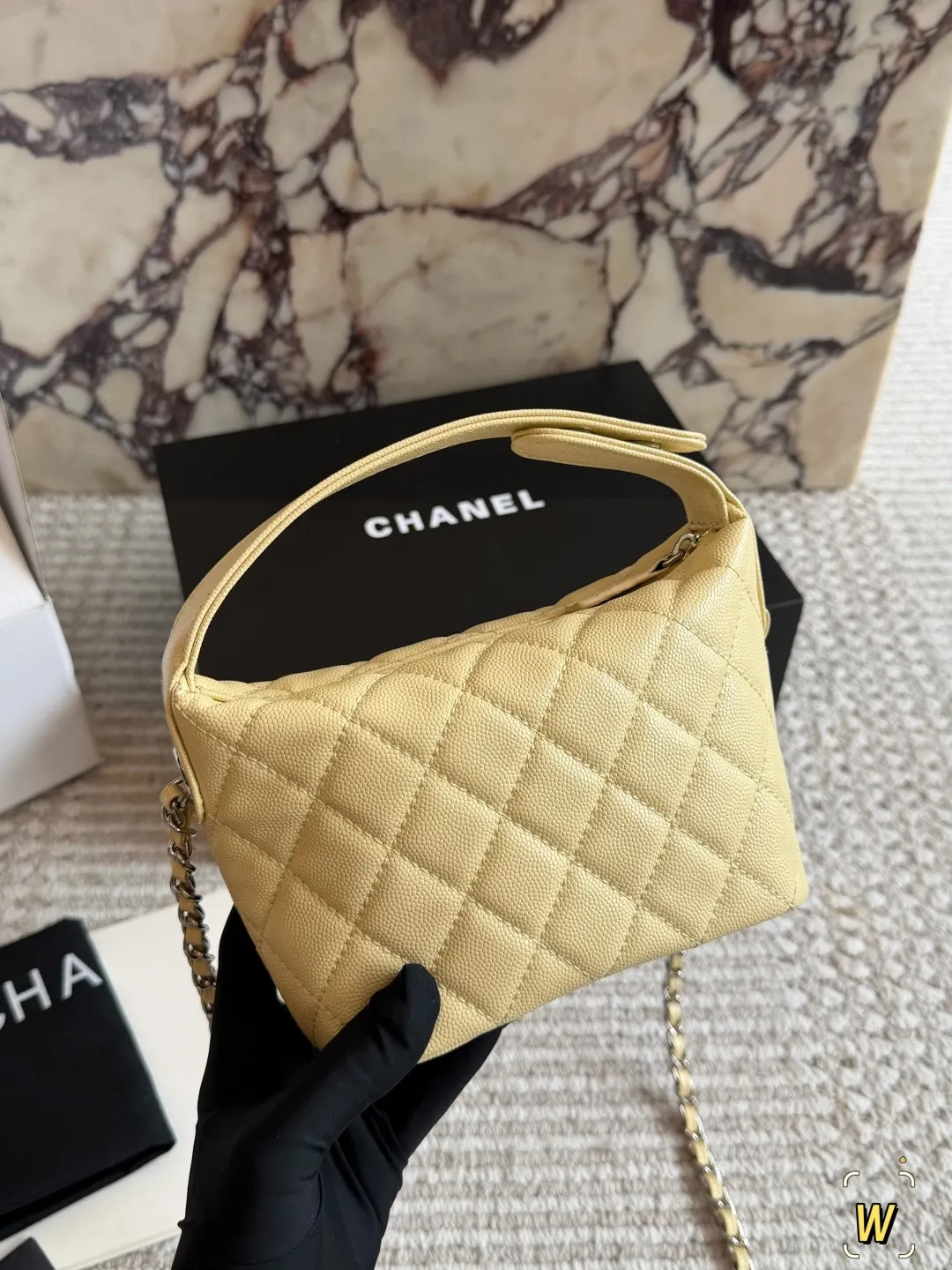 Chanel Hobo Shoulder Bag Vintage Leather
