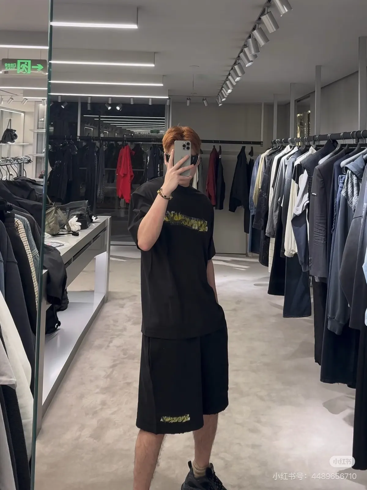 Balenciaga 黑色 Logo 短袖T恤