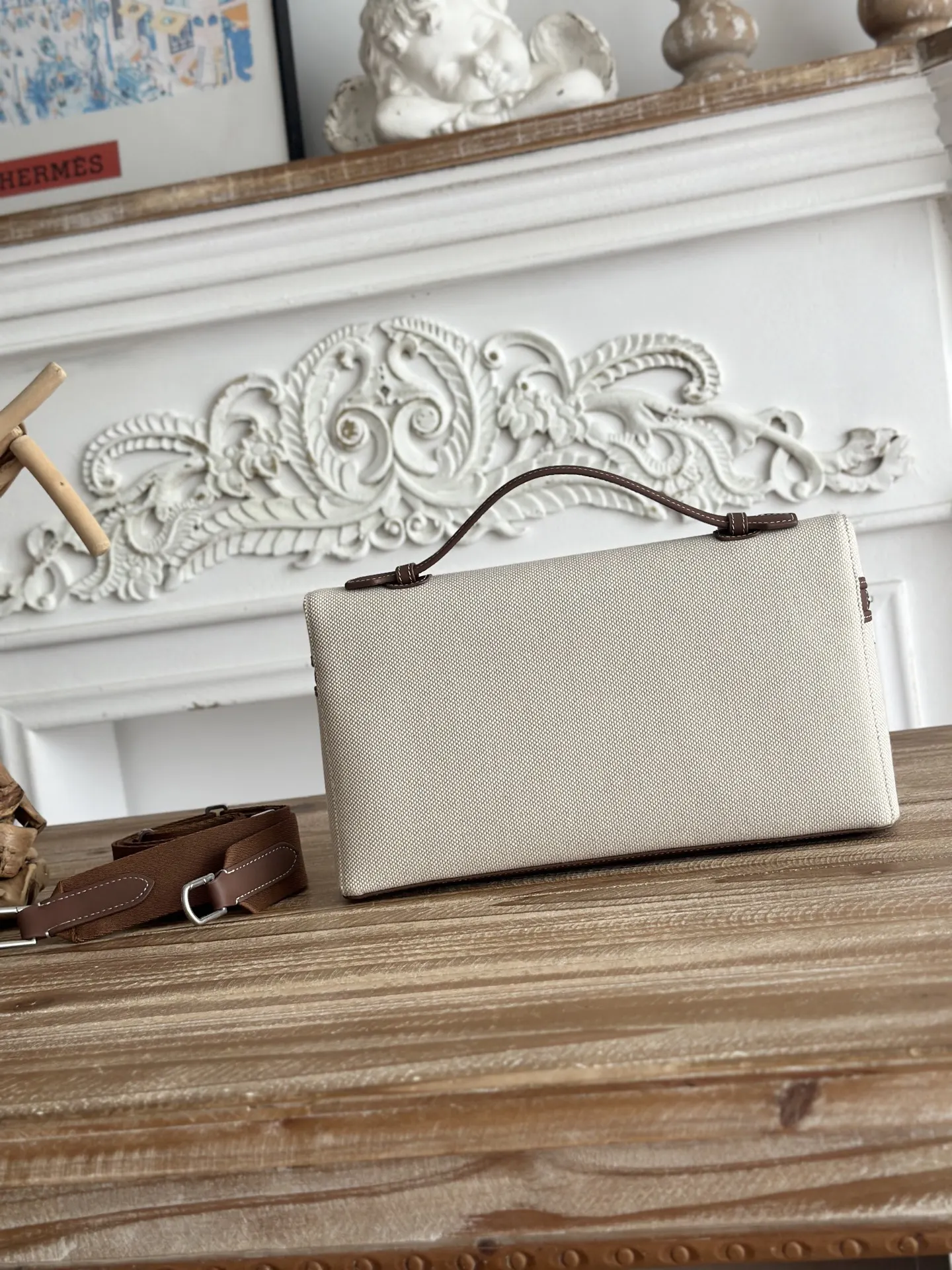 Black Clutch Bag Leather