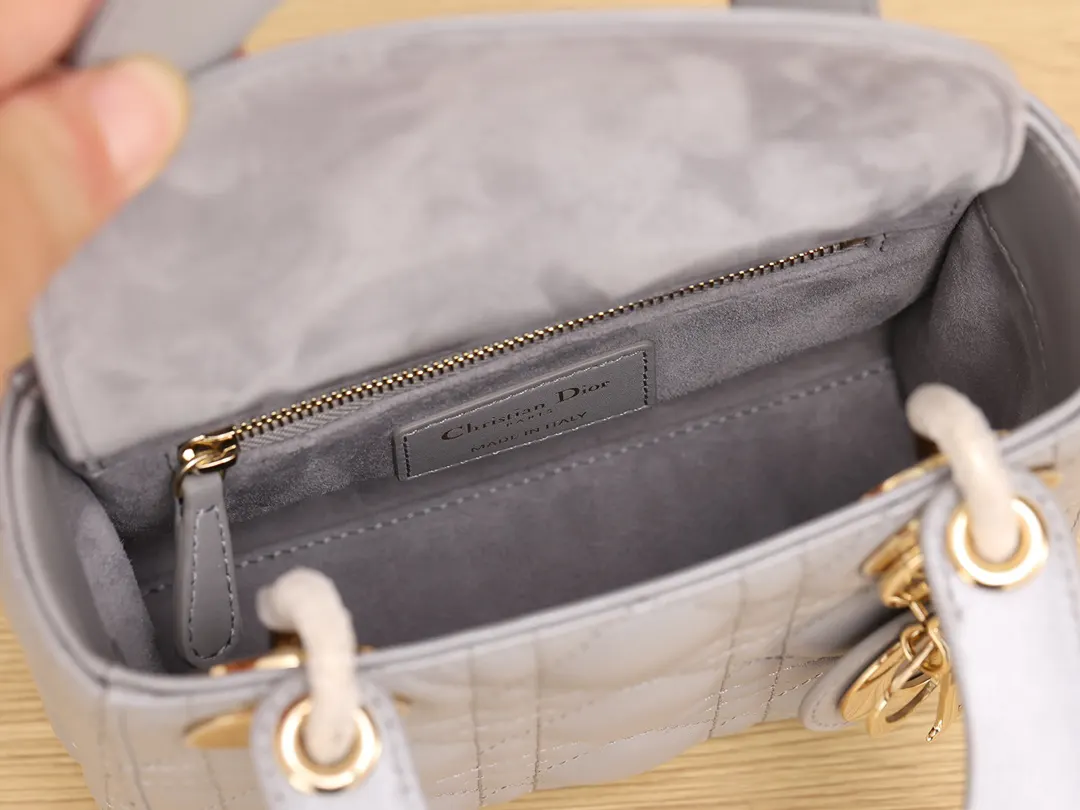 Dior Lady Dior Lady Sheepskin Clip Fine Accessories Handbag Image 2 Dior Lady Dior Lady Sheepskin Clip Fine Accessories Handbag Image 2
