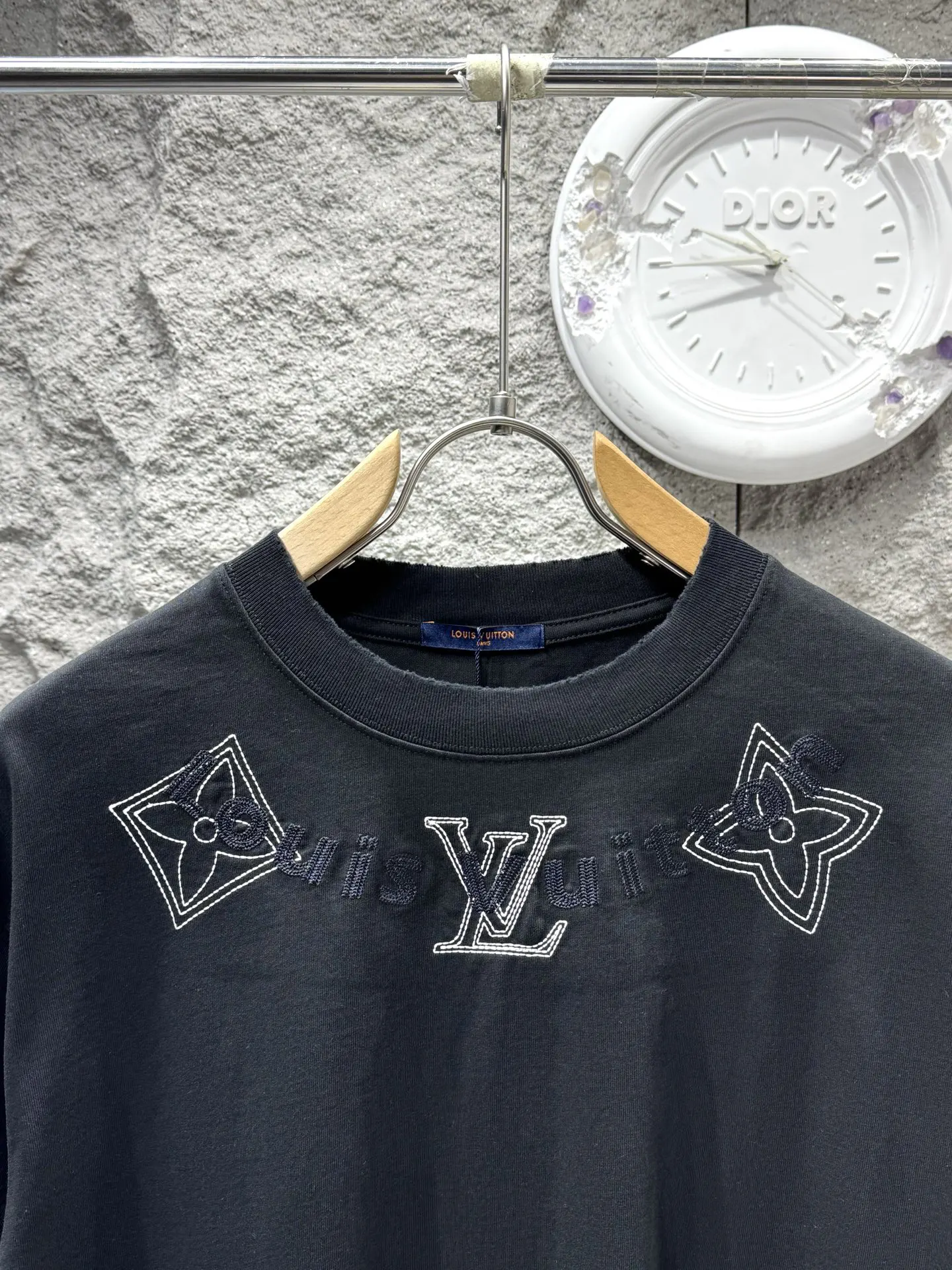 Louis Vuitton Monogram Letter Short Sleeve T-Shirt