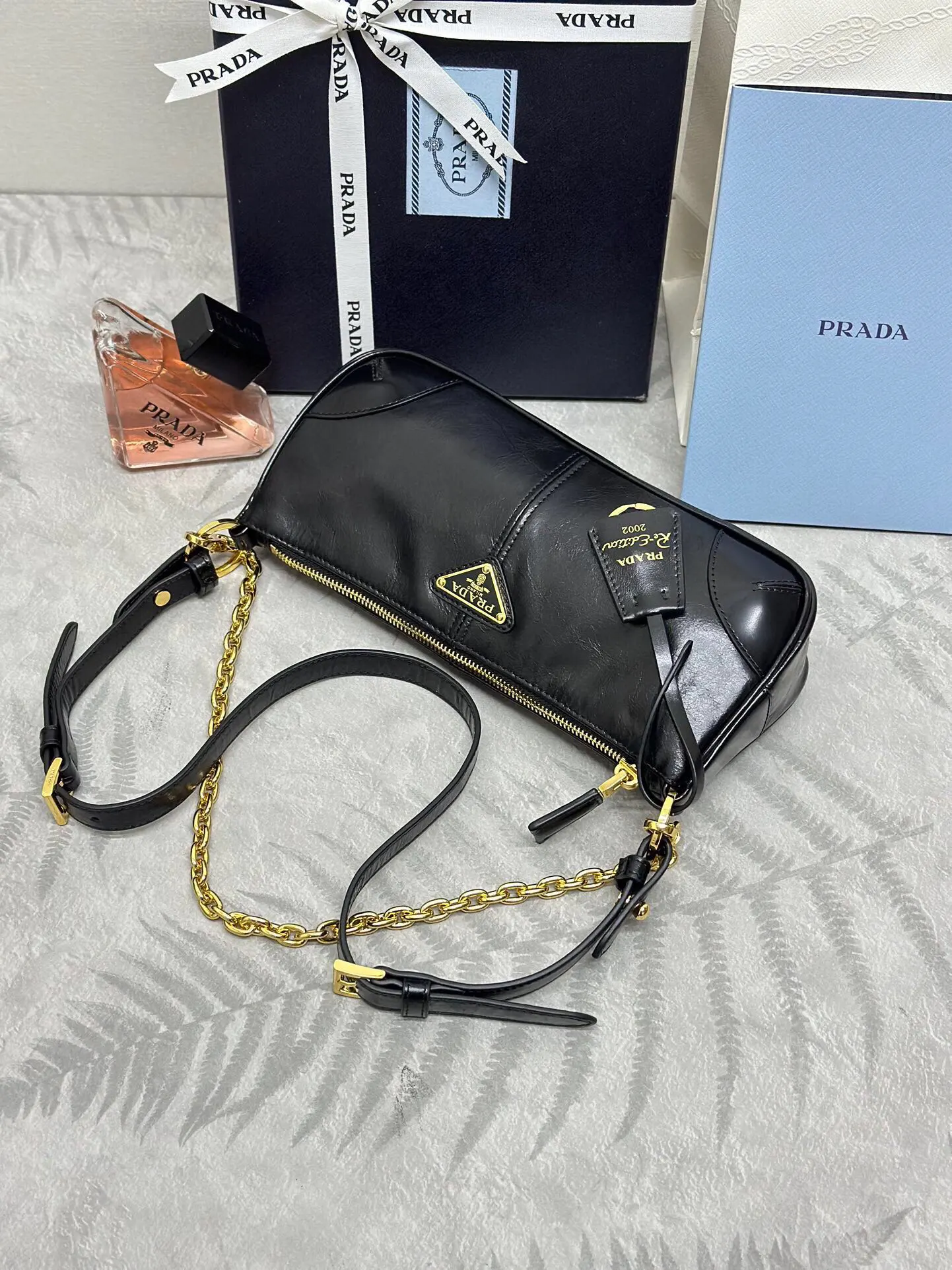 Prada Re-Nylon 黑色 托特包