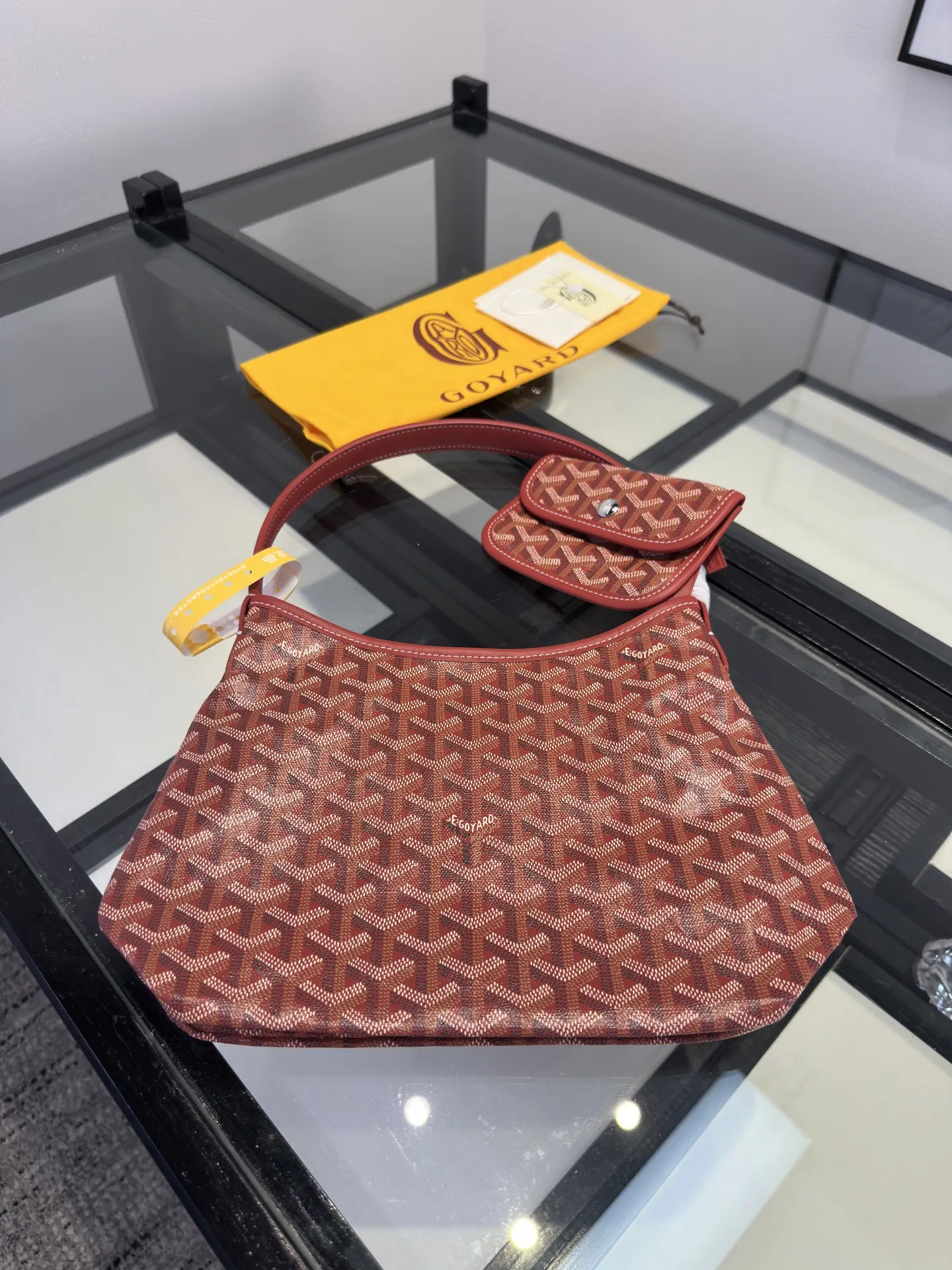Goyard Hobo 全网 戈雅 迷你hobo 腋下包 大紅 托特包 大容量托特款